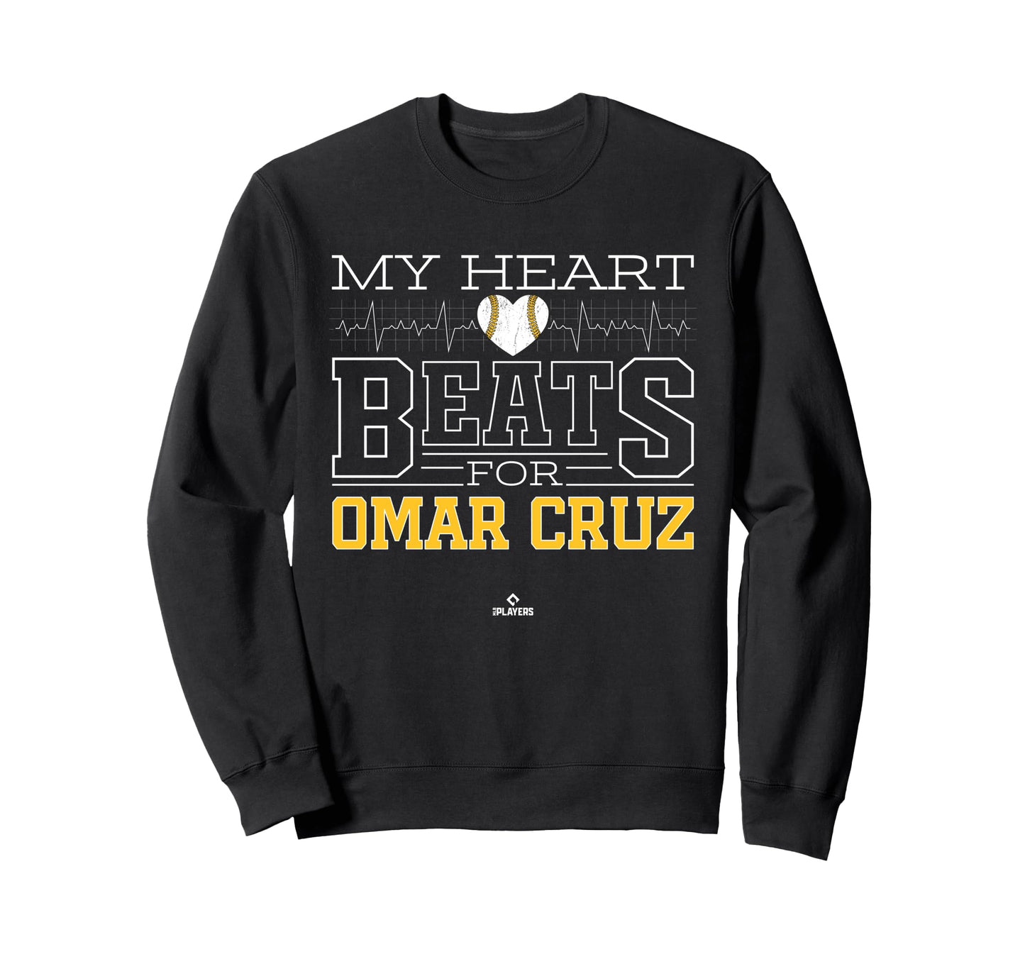 My Heart Beats Omar Cruz Prospect Sweatshirt - Unique Graphic Unisex - T-Shirt, Sweatshirt, Hoodie