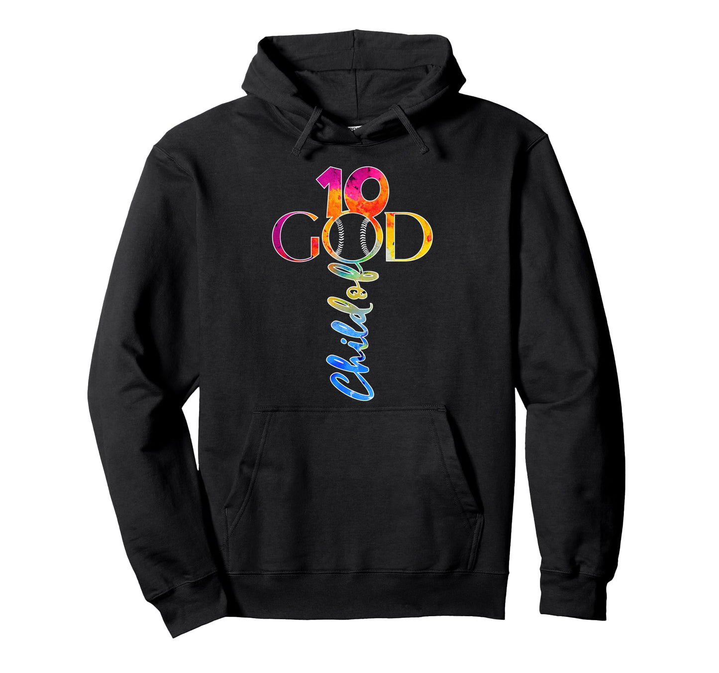 Jesus 10 Years Child God Baseball 10Th Hoodie - Novelty Apparel Unisex - T-Shirt, Sweatshirt, Hoodie