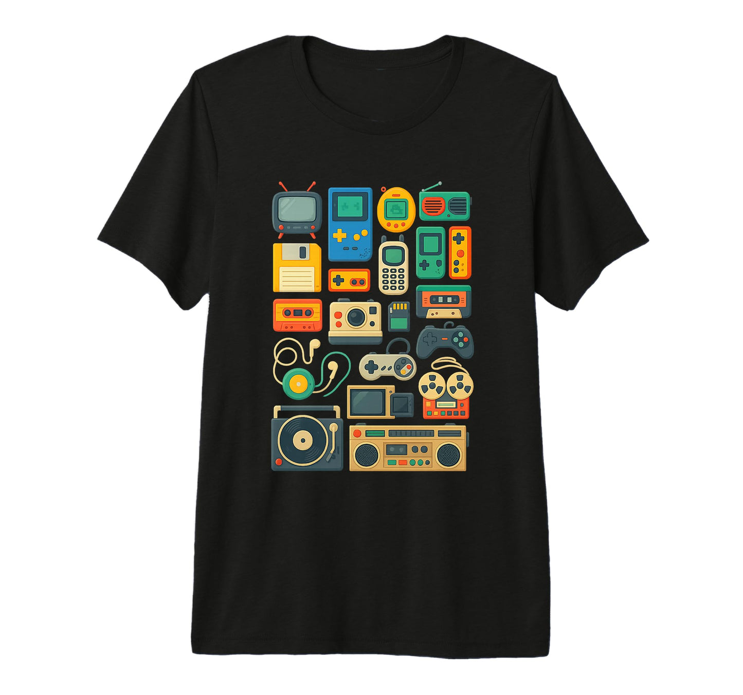 80S 90S Arcade Video Game Gaming Tri T-Shirt - Unique Graphic Men Women - T-Shirt, Sweatshirt, Hoodie