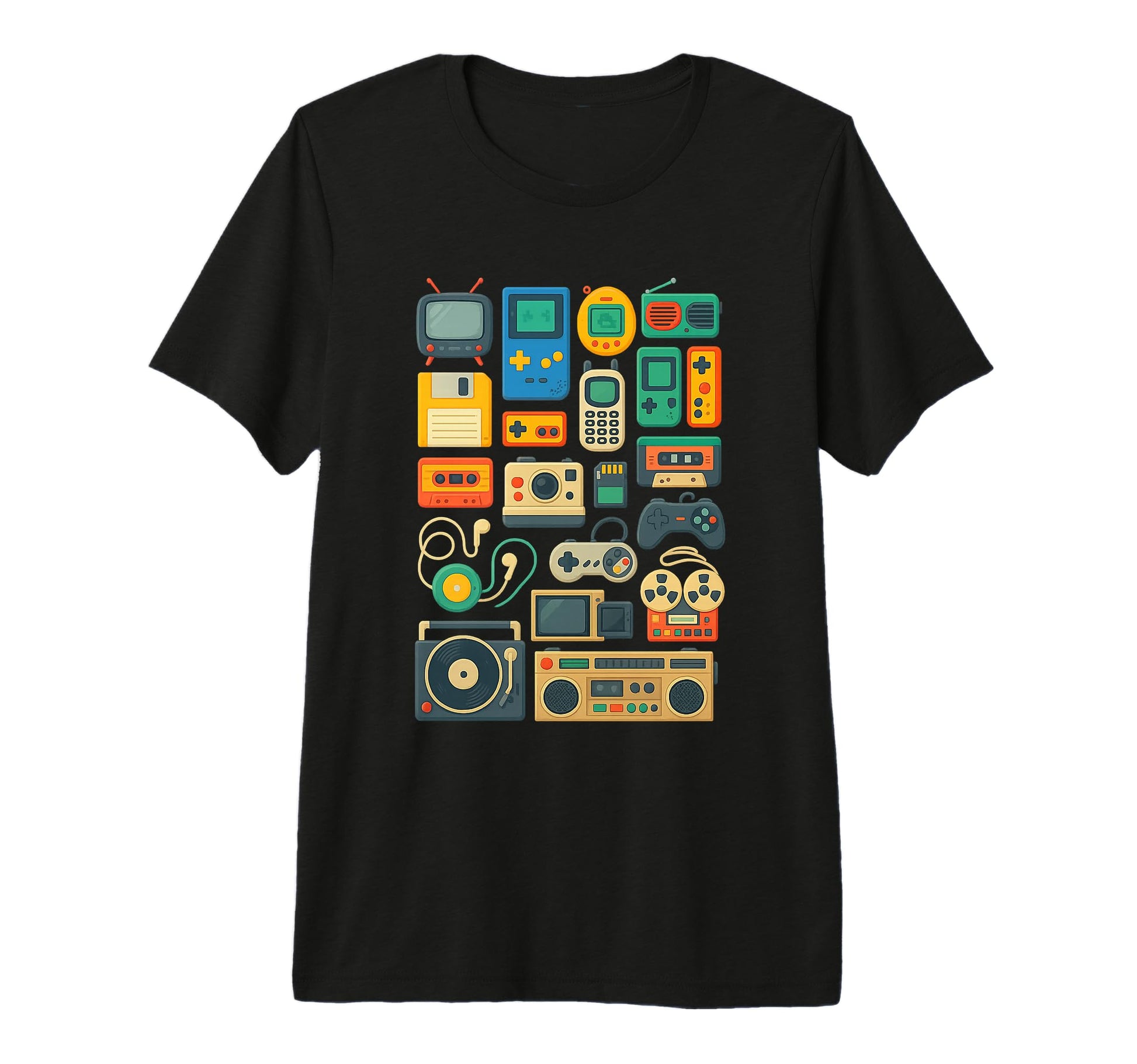 80S 90S Arcade Video Game Gaming Tri T-Shirt - Unique Graphic Men Women - T-Shirt, Sweatshirt, Hoodie