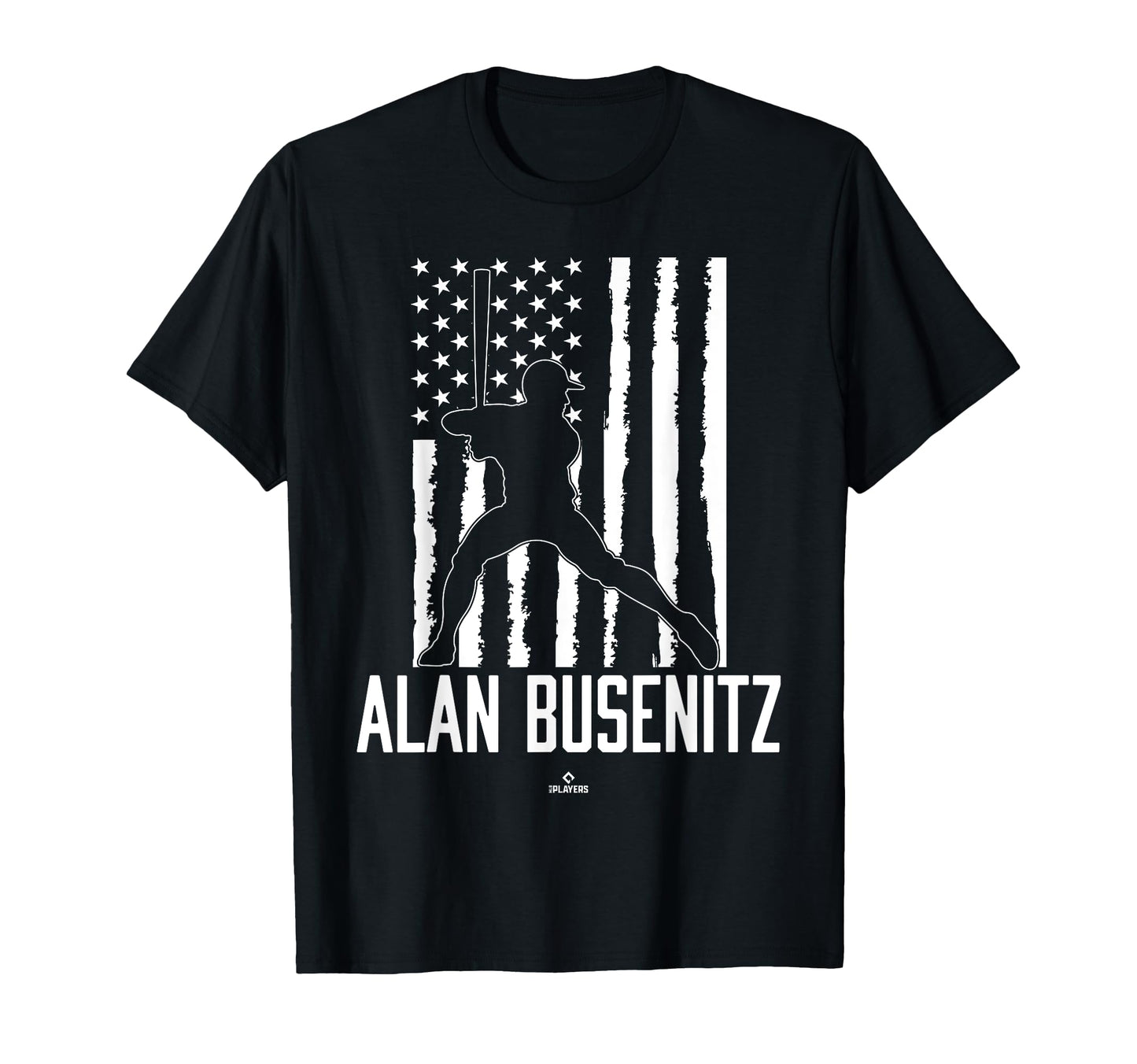 Distressed Flag Swing Alan Busenitz T-Shirt - Graphic Print Unisex - T-Shirt, Sweatshirt, Hoodie