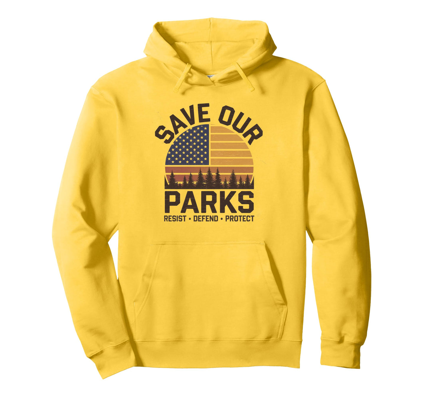Save Our Parks Protect National Park Hoodie - Aesthetic Graphic Men Women - T-Shirt, Sweatshirt, Hoodie