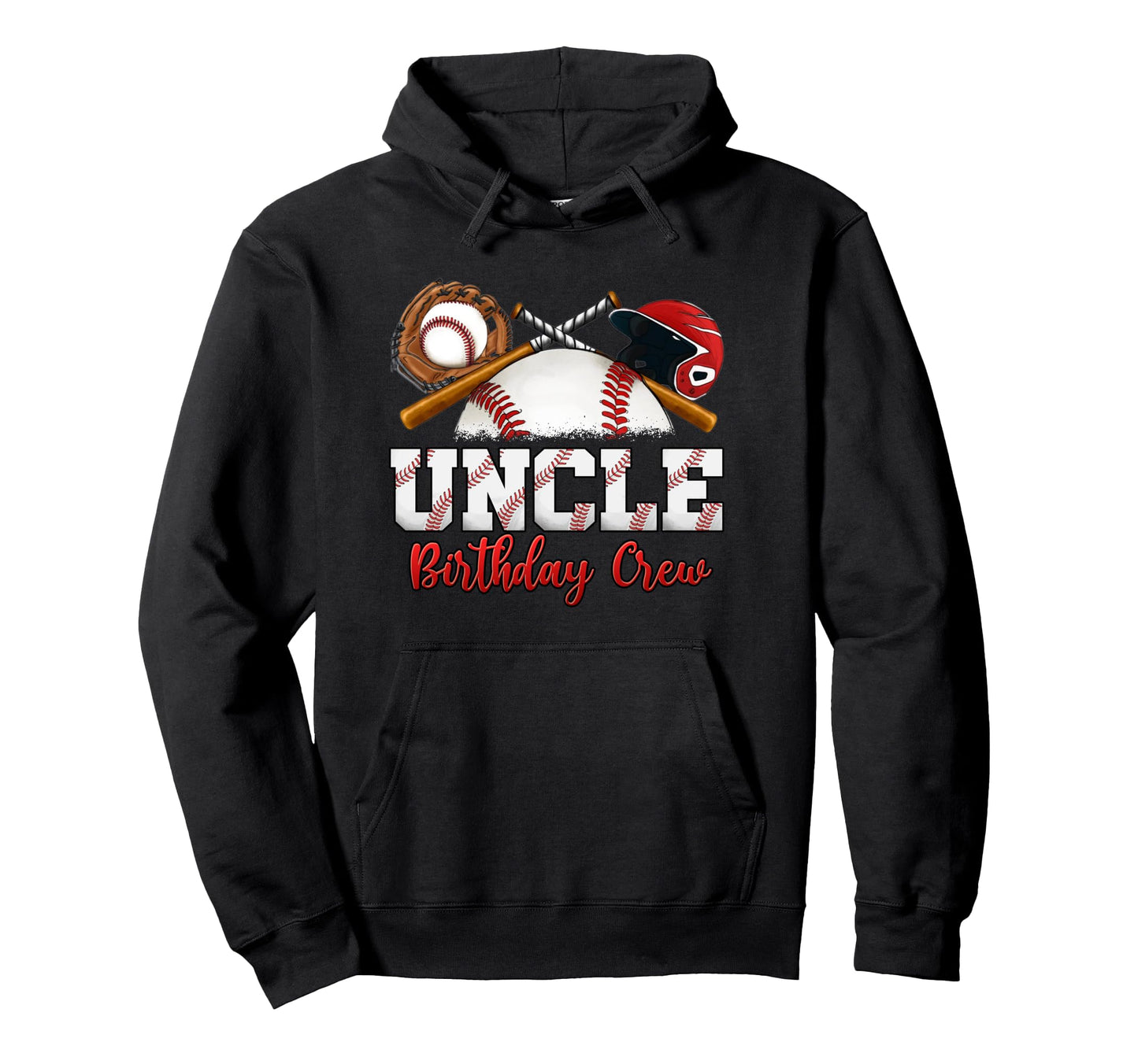 Baseball Birthday Party Sports Family Hoodie - Novelty Apparel Unisex - T-Shirt, Sweatshirt, Hoodie