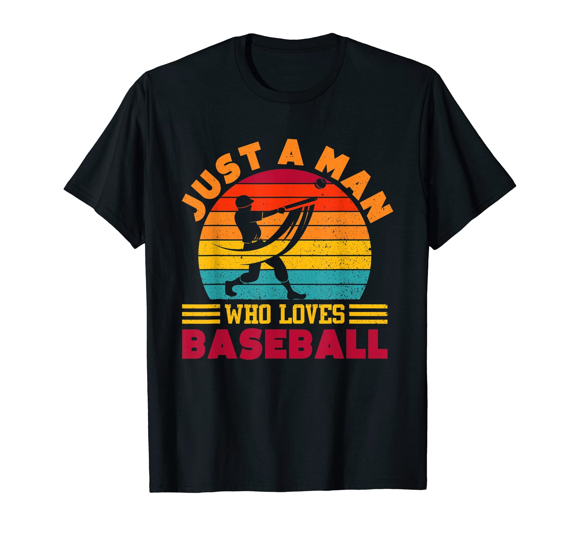 Mens Just Who Loves Baseball Player T-Shirt - Unique Graphic Men Women - T-Shirt, Sweatshirt, Hoodie