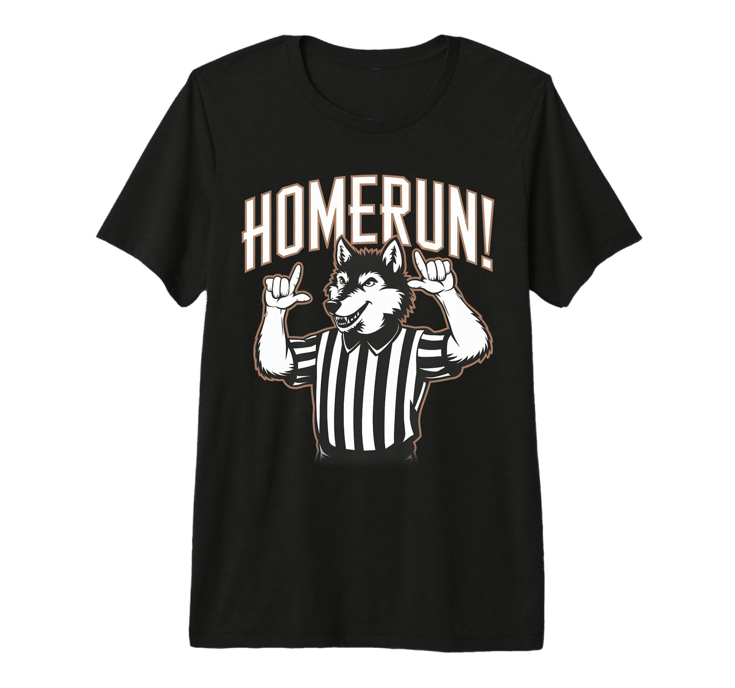 Home Run Football Referee Funny T-Shirt - Casual Everyday Wear Unisex - T-Shirt, Sweatshirt, Hoodie