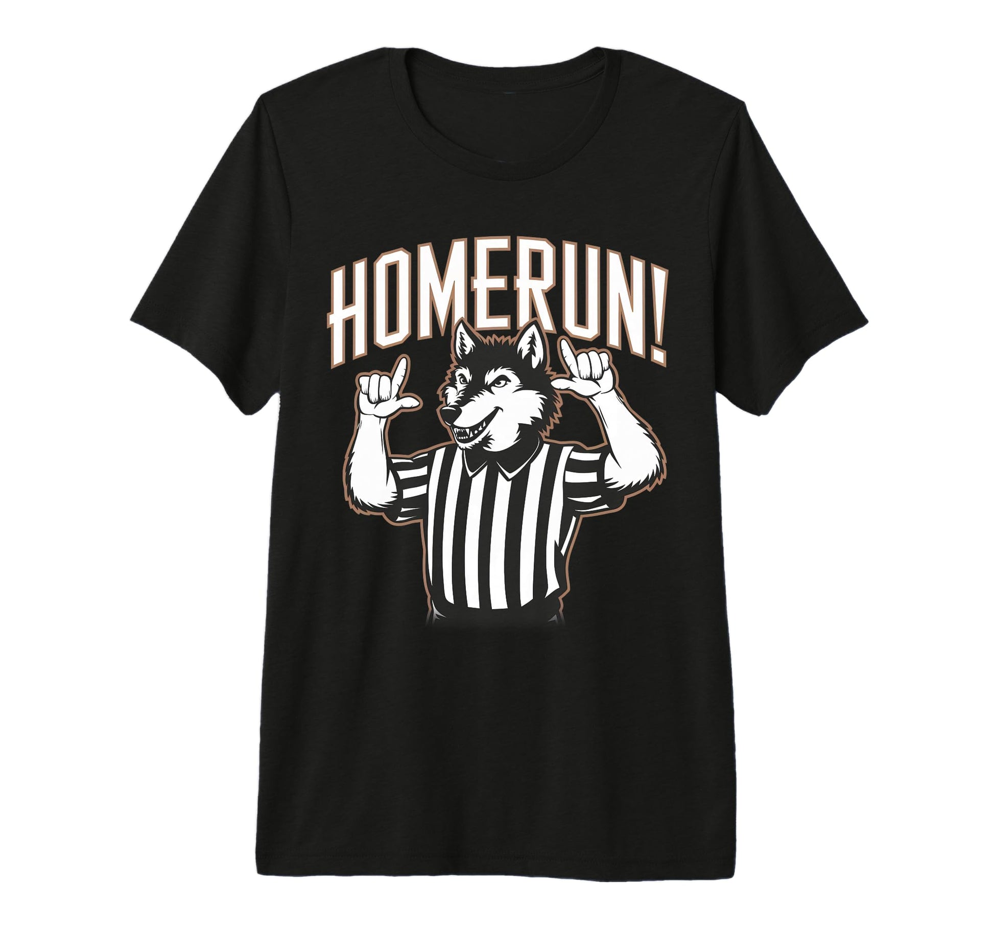 Home Run Football Referee Funny T-Shirt - Casual Everyday Wear Unisex - T-Shirt, Sweatshirt, Hoodie