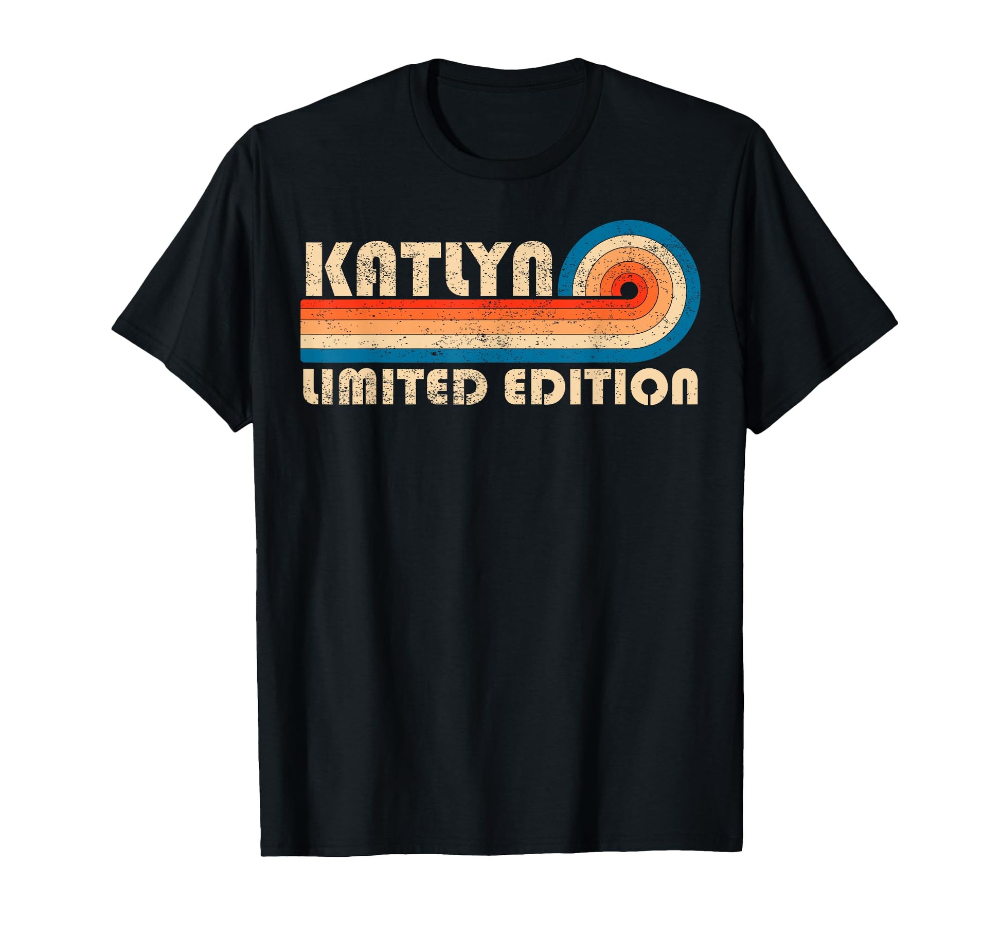 Katlyn 70S 80S Sunset Stripe T-Shirt - Casual Everyday Wear for Adults - T-Shirt, Sweatshirt, Hoodie