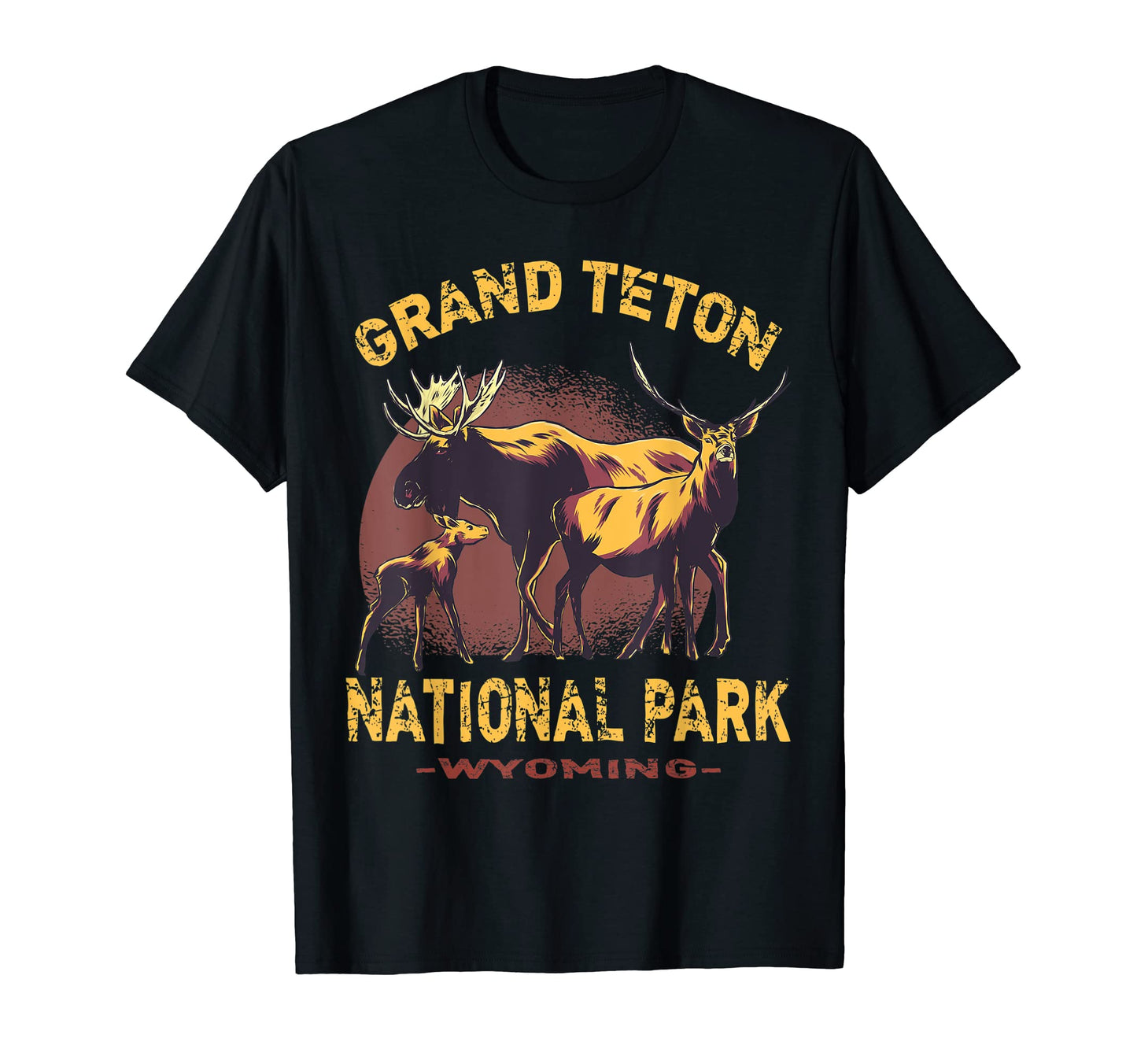 Grand Teton National Park Wyoming Sunset T-Shirt - Aesthetic Graphic Unisex - T-Shirt, Sweatshirt, Hoodie