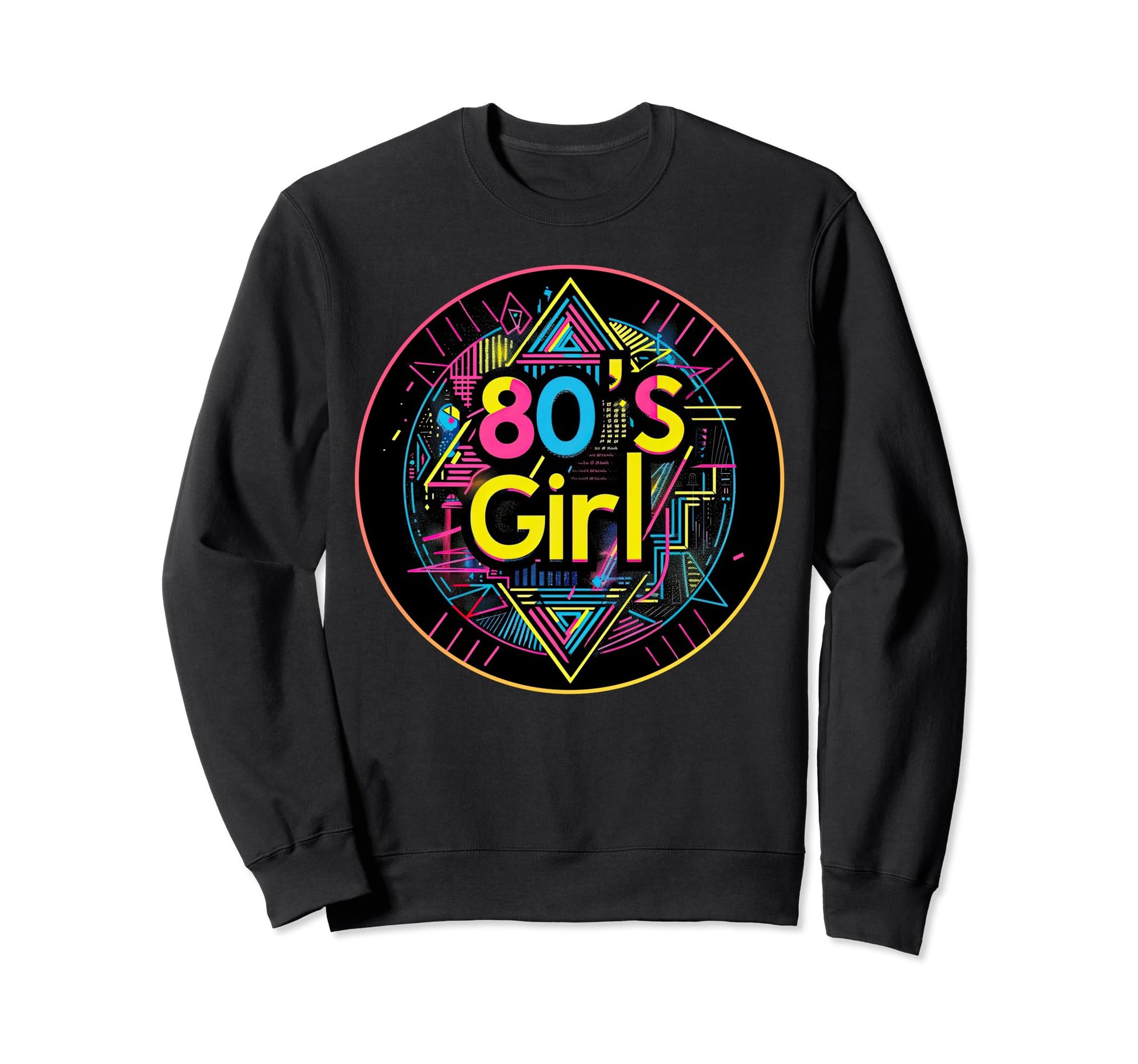 80S 1980S Party Costume Synthwave Sweatshirt - Fun Novelty Design Men Women - T-Shirt, Sweatshirt, Hoodie