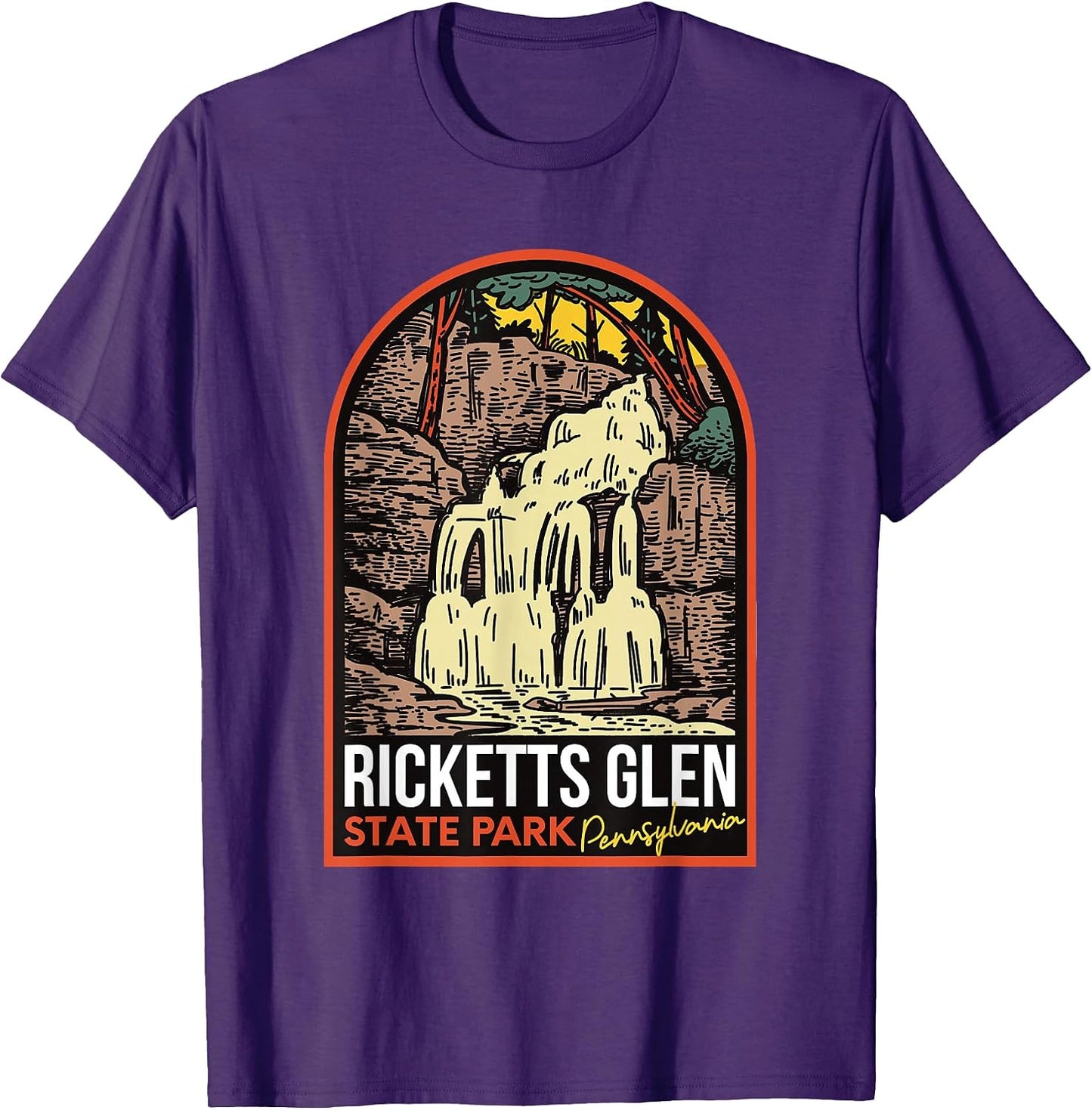 Ricketts Glen Merch - Adult & Kids T-Shirts, Sweatshirts & Hoodies apparel design preview 1