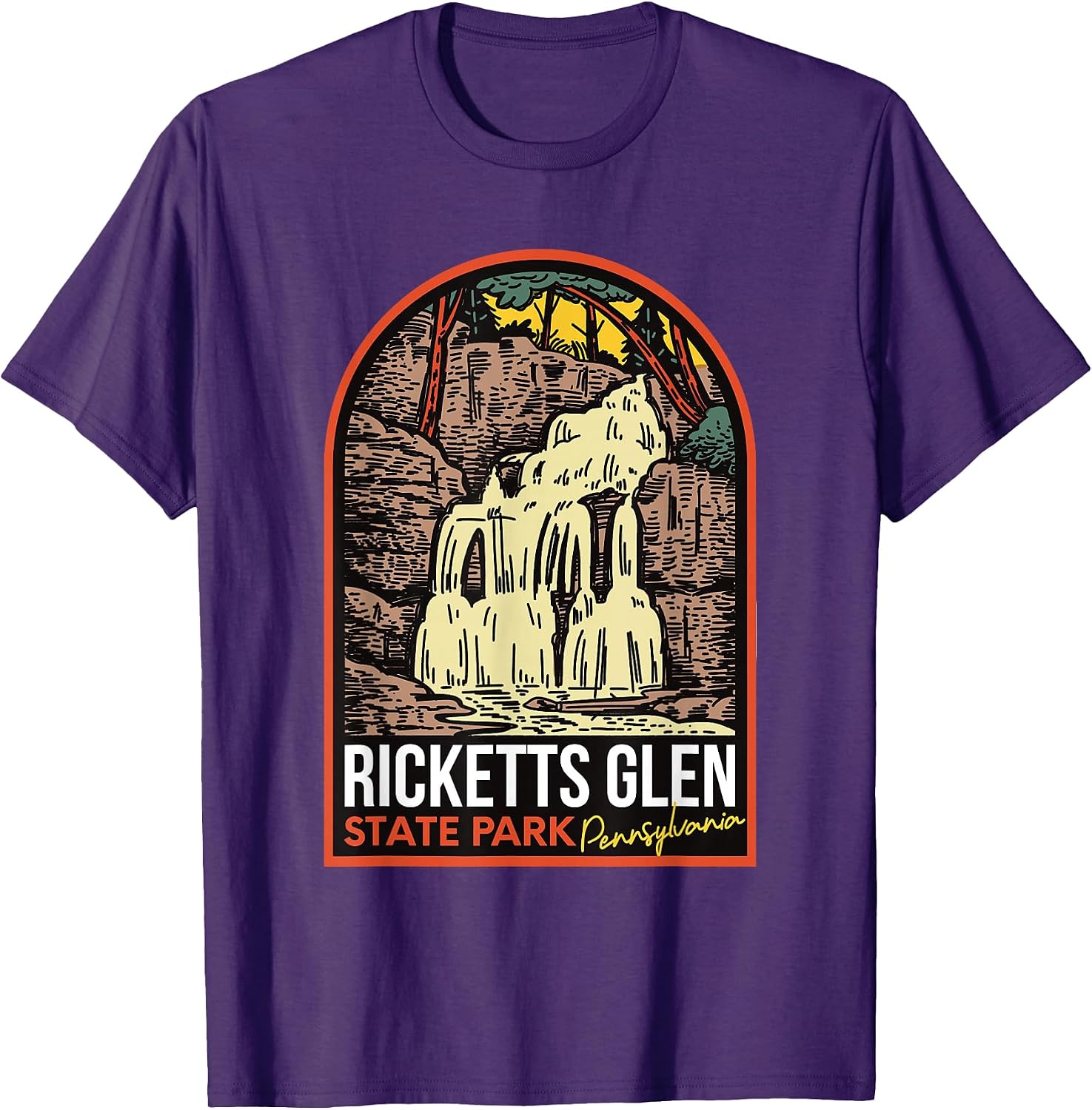 Ricketts Glen Merch - Adult & Kids T-Shirts, Sweatshirts & Hoodies apparel design preview 1