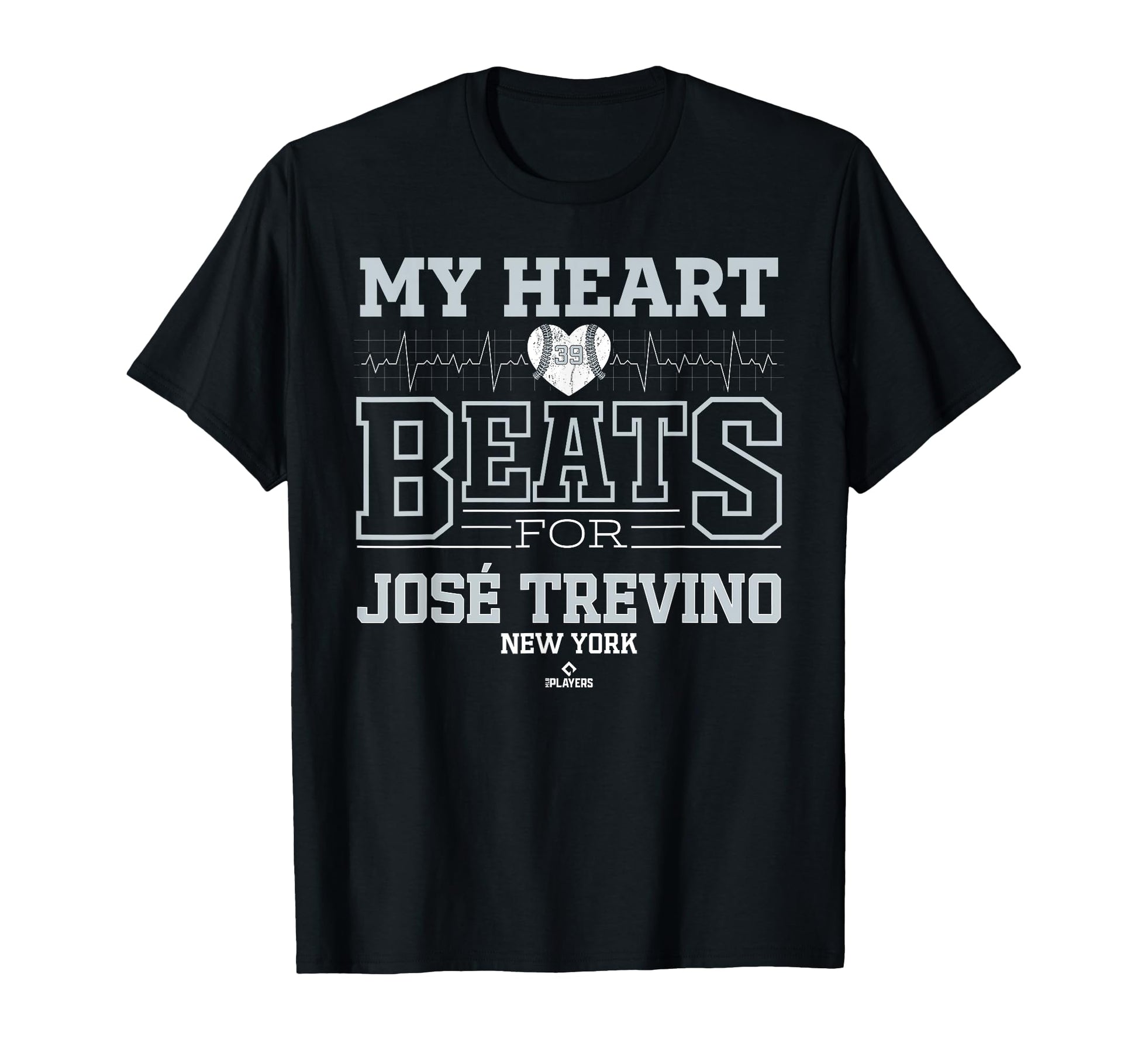 My Heart Beats Jos Trevino New York T-Shirt - Graphic Print Unisex - T-Shirt, Sweatshirt, Hoodie
