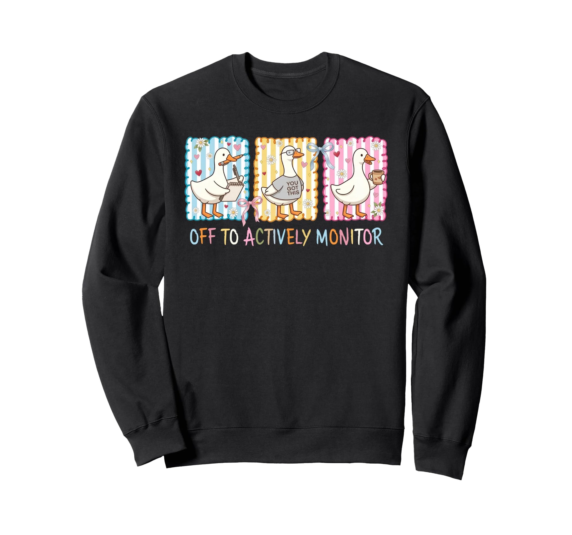 Coquette Off To Actively Monitor Sweatshirt - Minimalist Print Unisex - T-Shirt, Sweatshirt, Hoodie