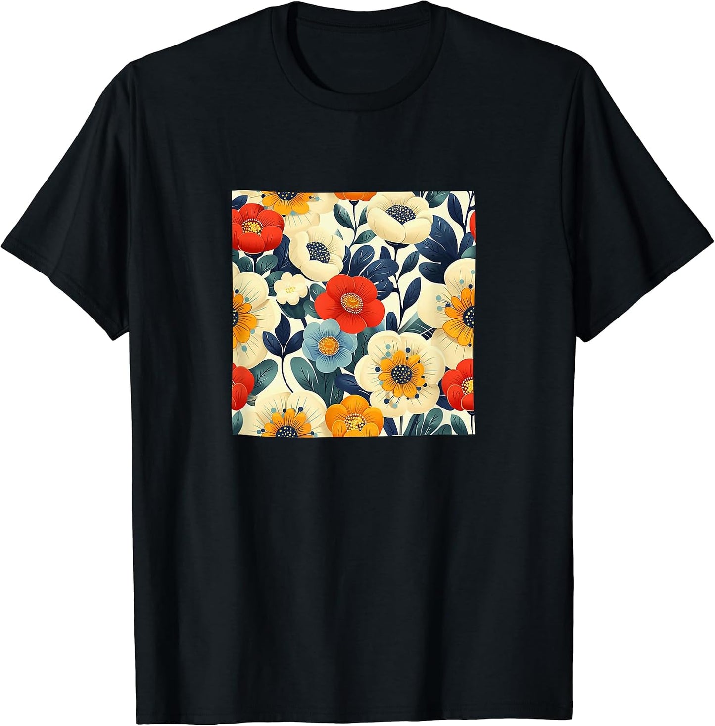 Candytuft Flower Pattern Merch - Adult & Kids T-Shirts, Sweatshirts & Hoodies apparel design preview 1