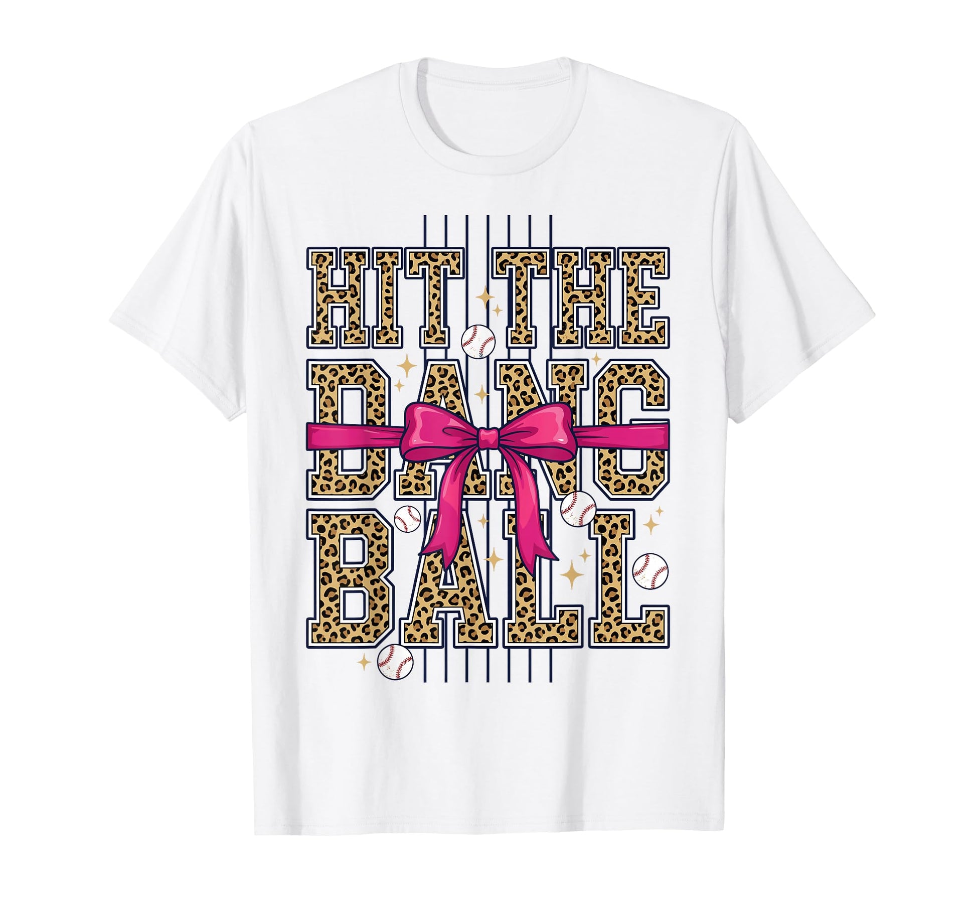 Hit Dang Ball Coquette Baseball T-Shirt - Casual Everyday Wear Unisex - T-Shirt, Sweatshirt, Hoodie