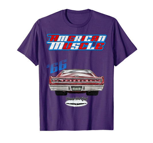1966 Charger Super Bee Hot Rod Muscle T-Shirt - Unique Graphic Men Women - T-Shirt, Sweatshirt, Hoodie