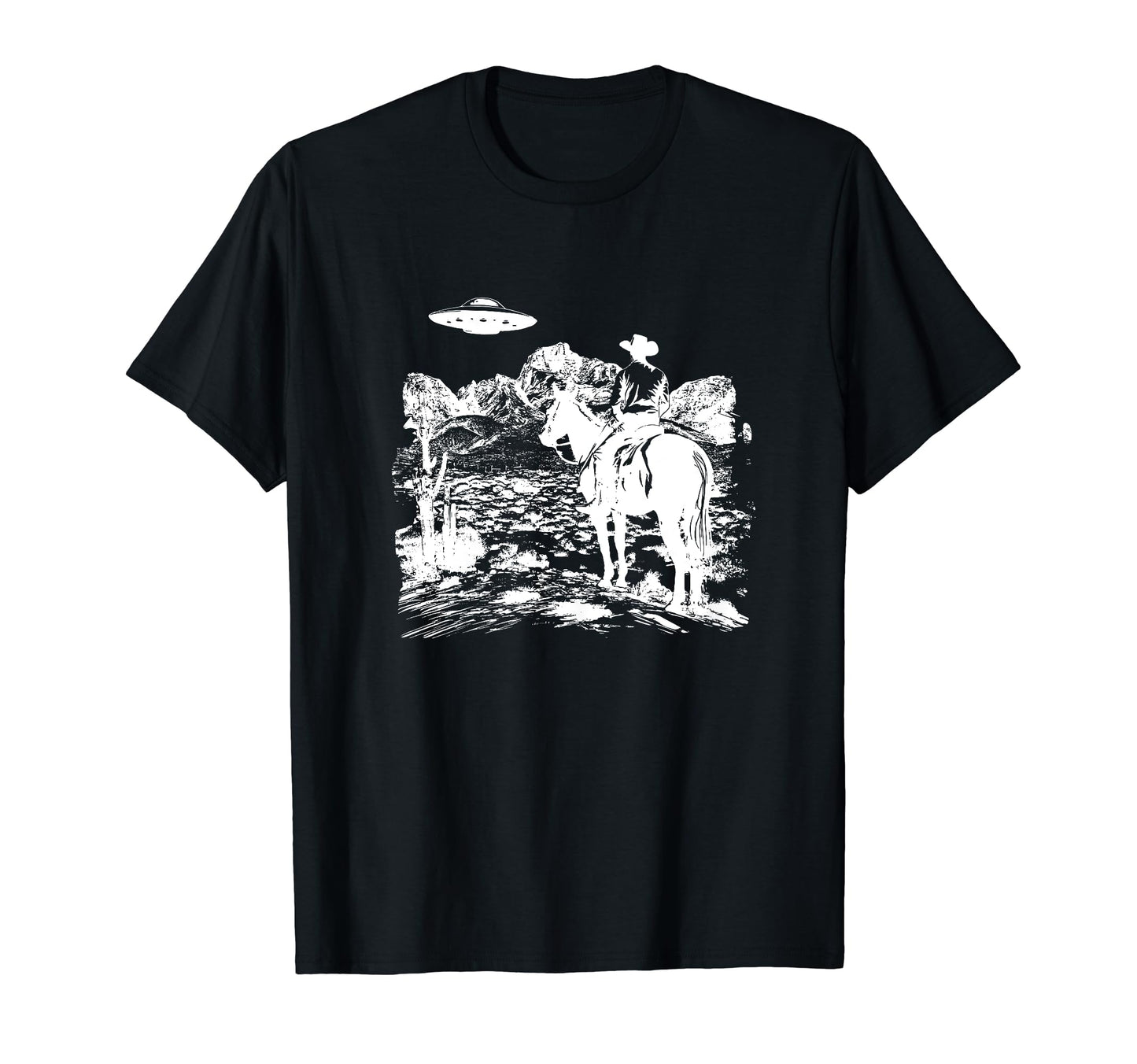 Western Cowboy T-Shirt - Streetwear Style Unisex - T-Shirt, Sweatshirt, Hoodie