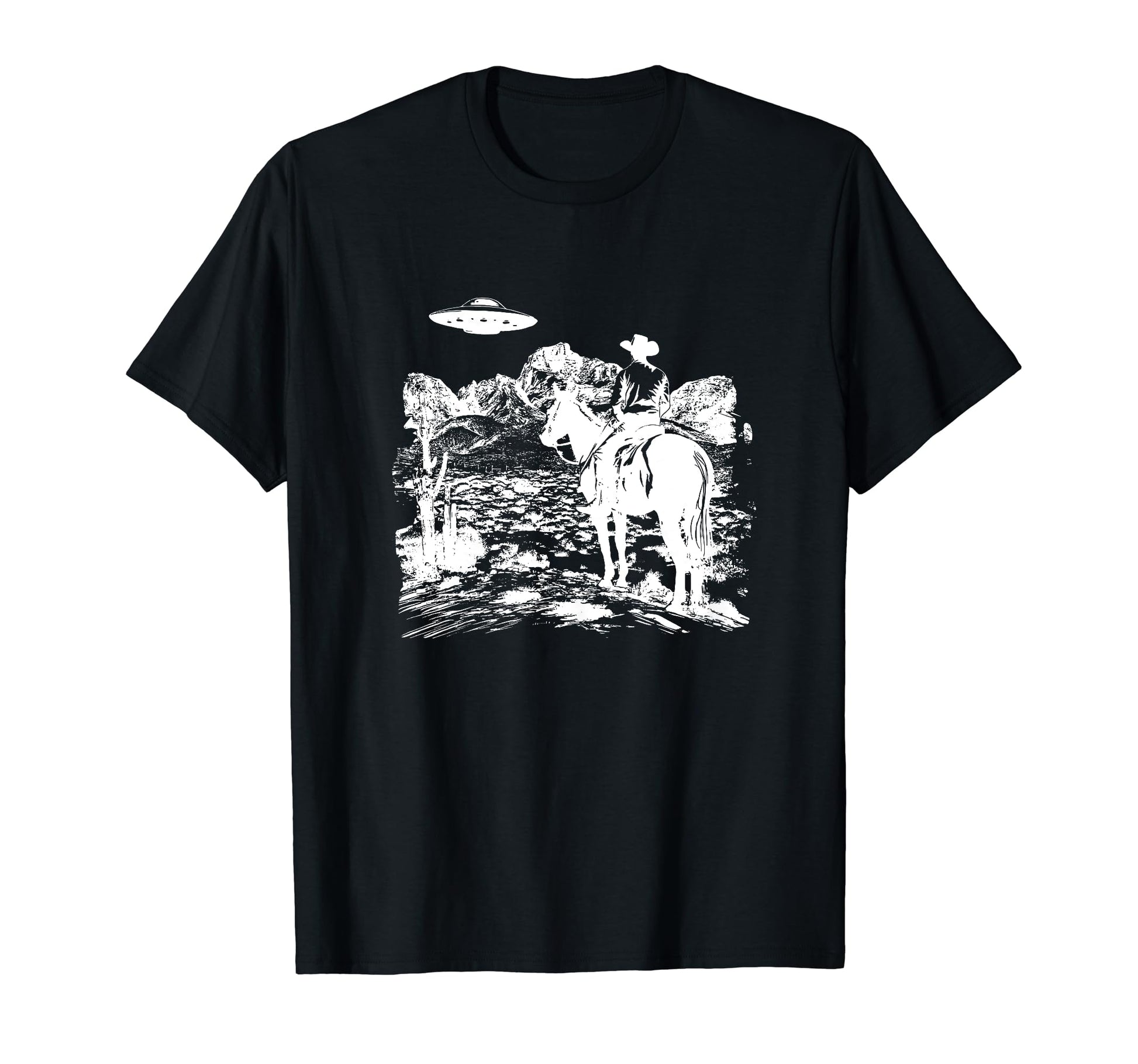 Western Cowboy T-Shirt - Streetwear Style Unisex - T-Shirt, Sweatshirt, Hoodie