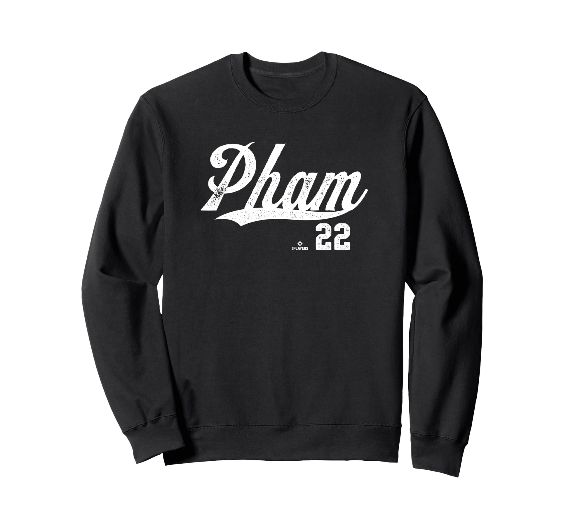 Distressed Swoosh Tommy Pham Kansas Sweatshirt - Novelty Apparel Unisex - T-Shirt, Sweatshirt, Hoodie