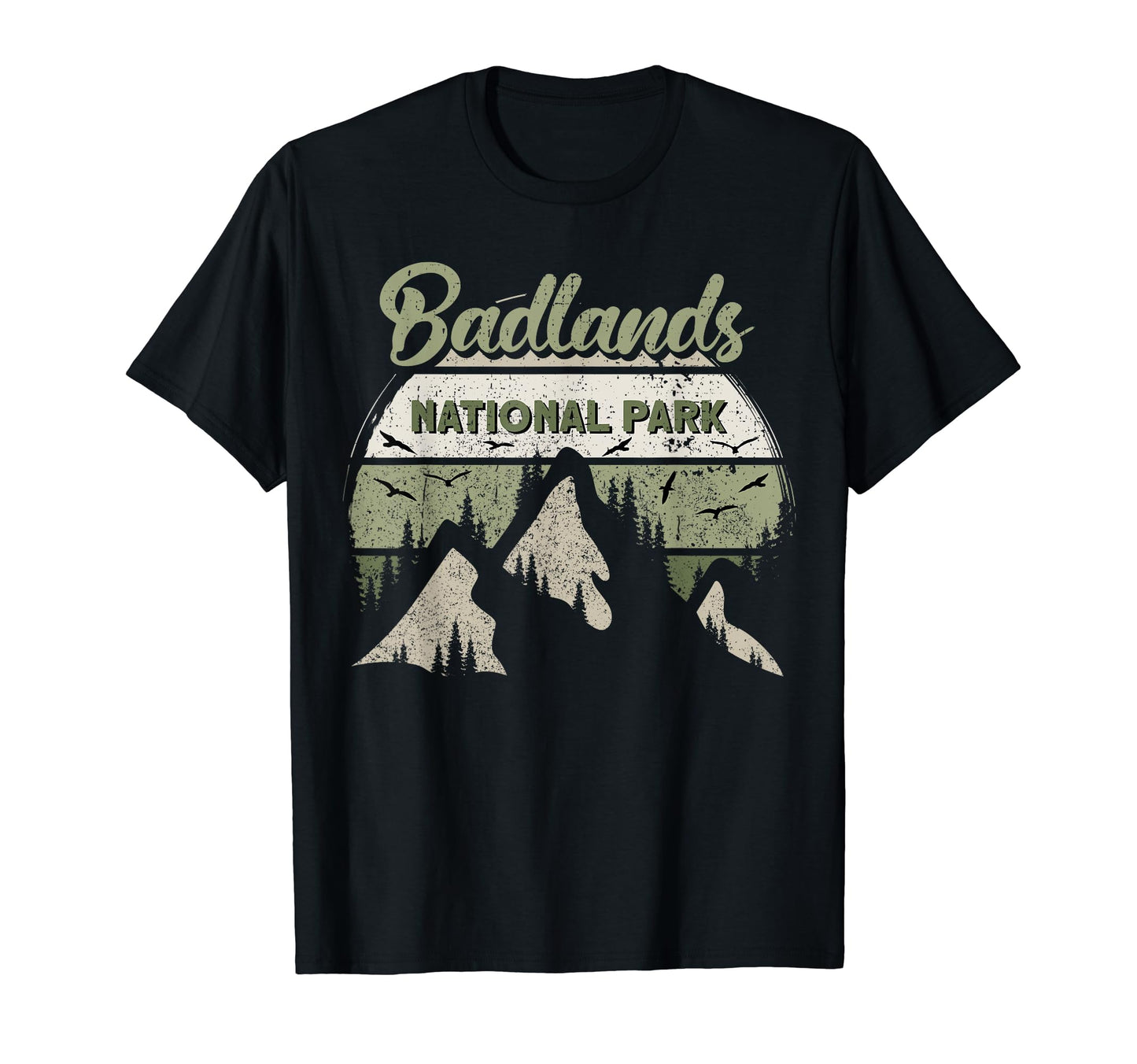 Badlands National Park Us Badlands T-Shirt - Minimalist Print Unisex - T-Shirt, Sweatshirt, Hoodie