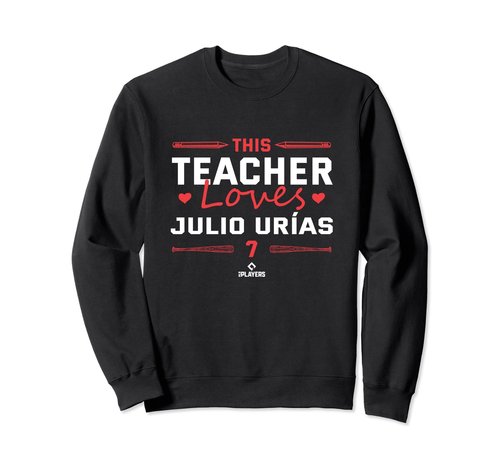 This Teacher Loves Julio Urias Sweatshirt - Aesthetic Graphic Unisex - T-Shirt, Sweatshirt, Hoodie