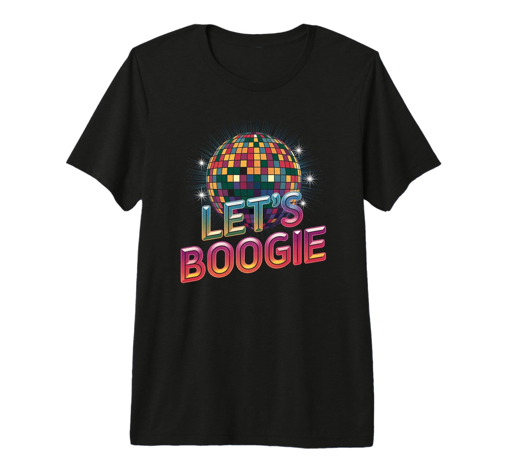Disco Ball Lets Boogie Fever T-Shirt - Streetwear Style Men Women - T-Shirt, Sweatshirt, Hoodie