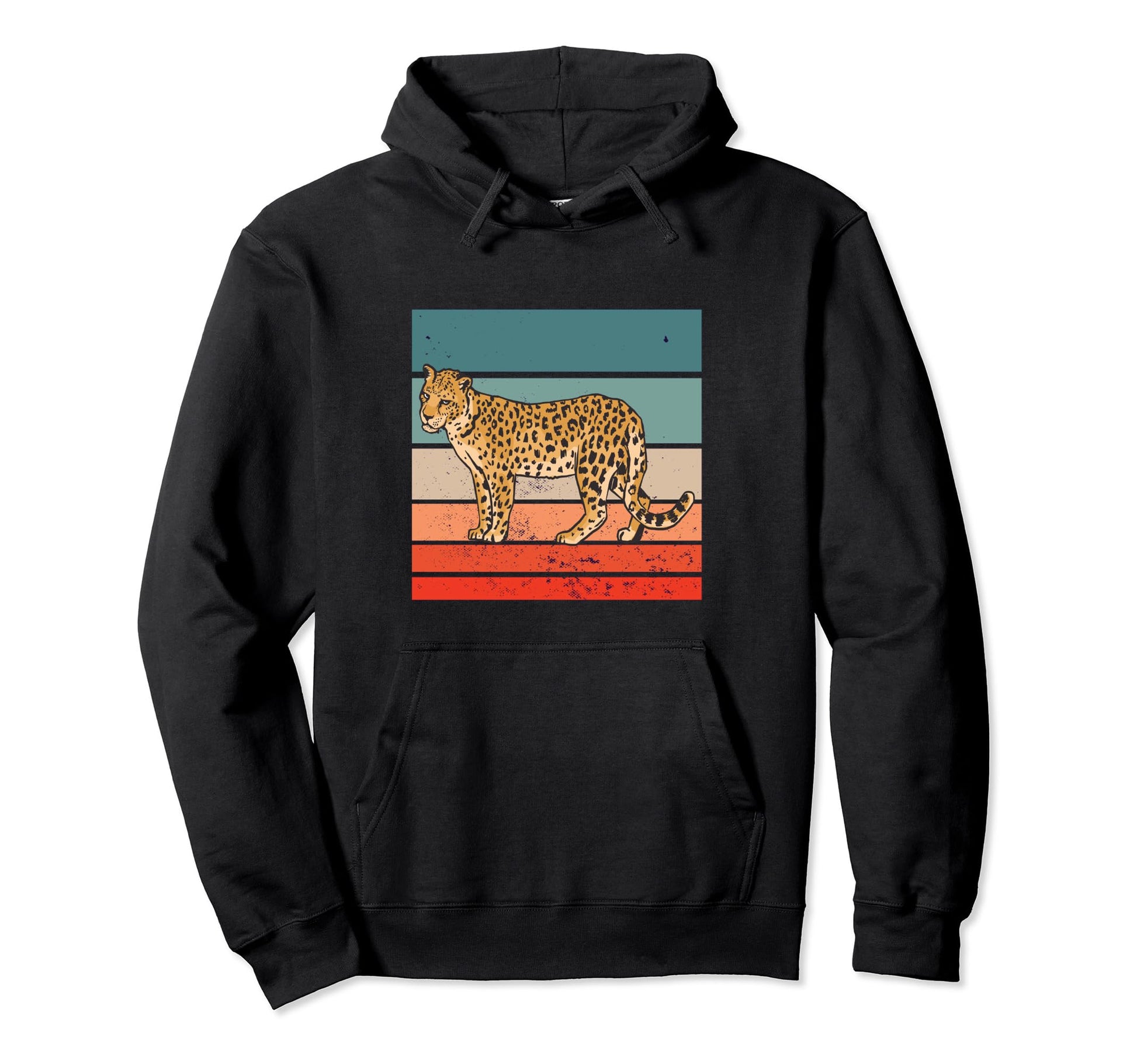 Leopard Wildlife Majestic Nature Hoodie - Trendy Graphic for Adults - T-Shirt, Sweatshirt, Hoodie