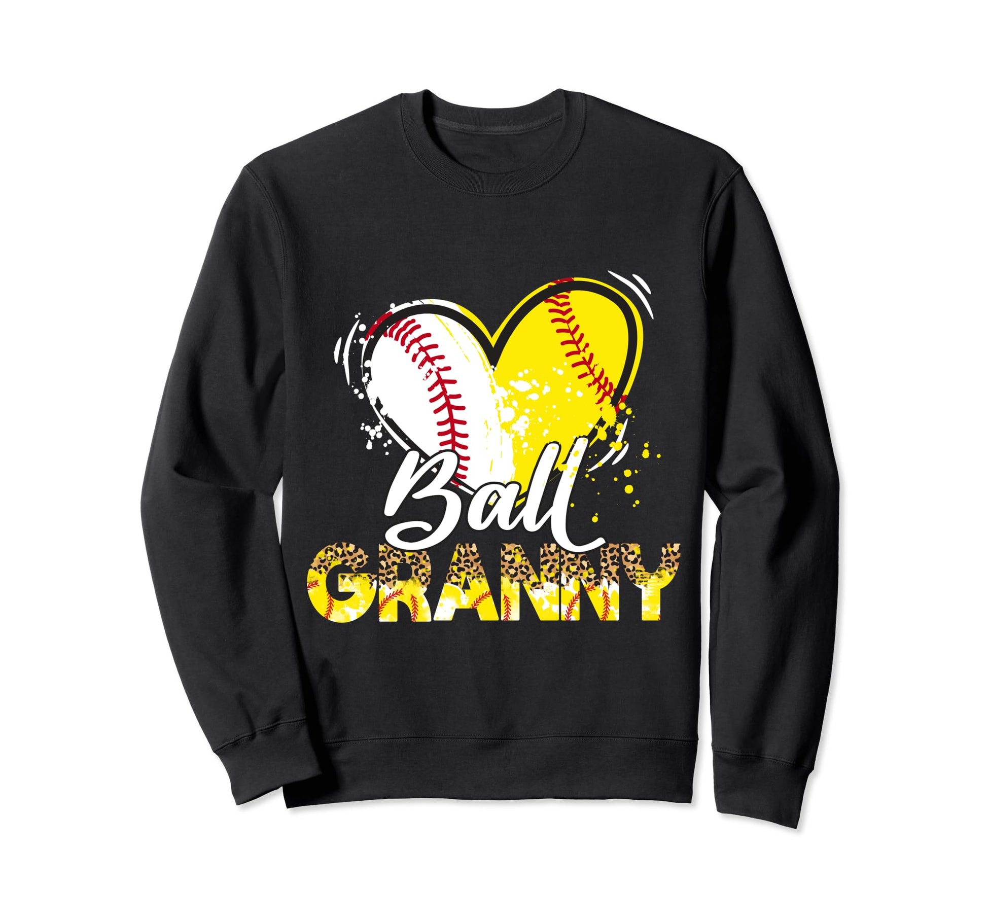 Granny Both Baseball Softball Sport Sweatshirt - Trendy Graphic Men Women - T-Shirt, Sweatshirt, Hoodie