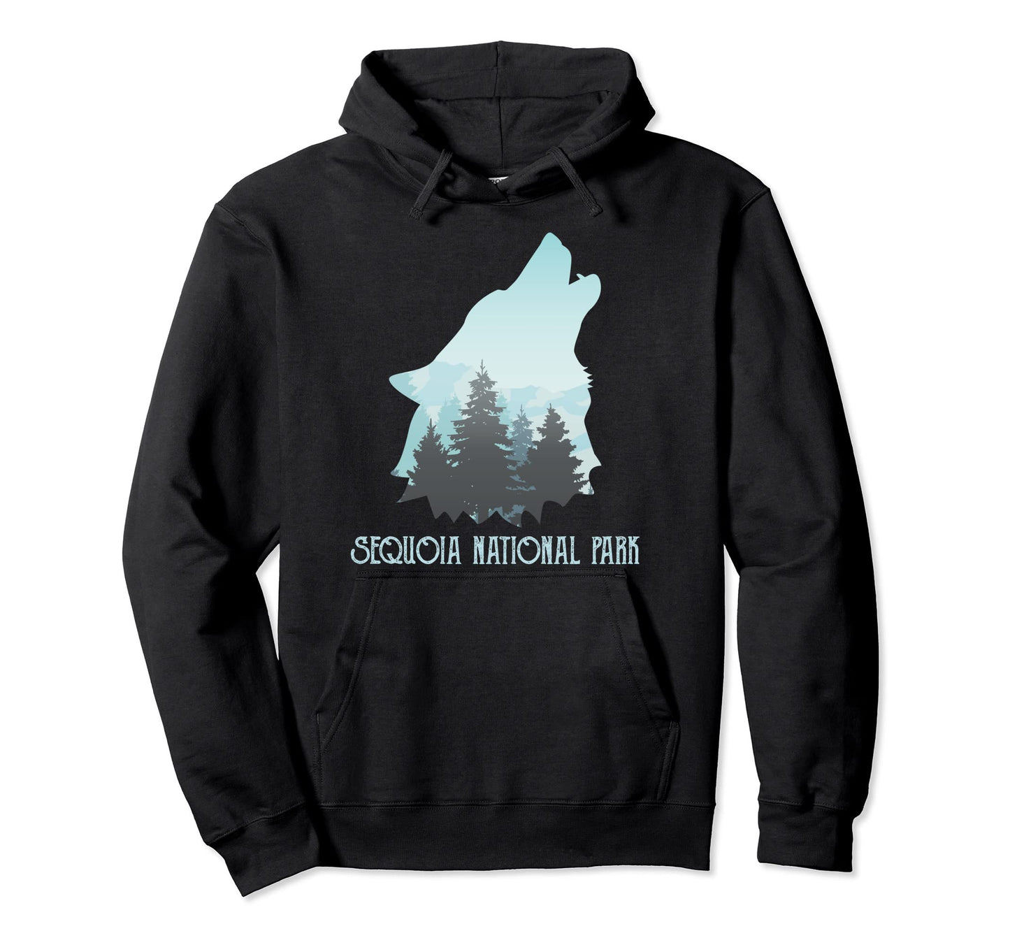 Sequoia National Park California Hoodie - Fun Novelty Design for Adults - T-Shirt, Sweatshirt, Hoodie