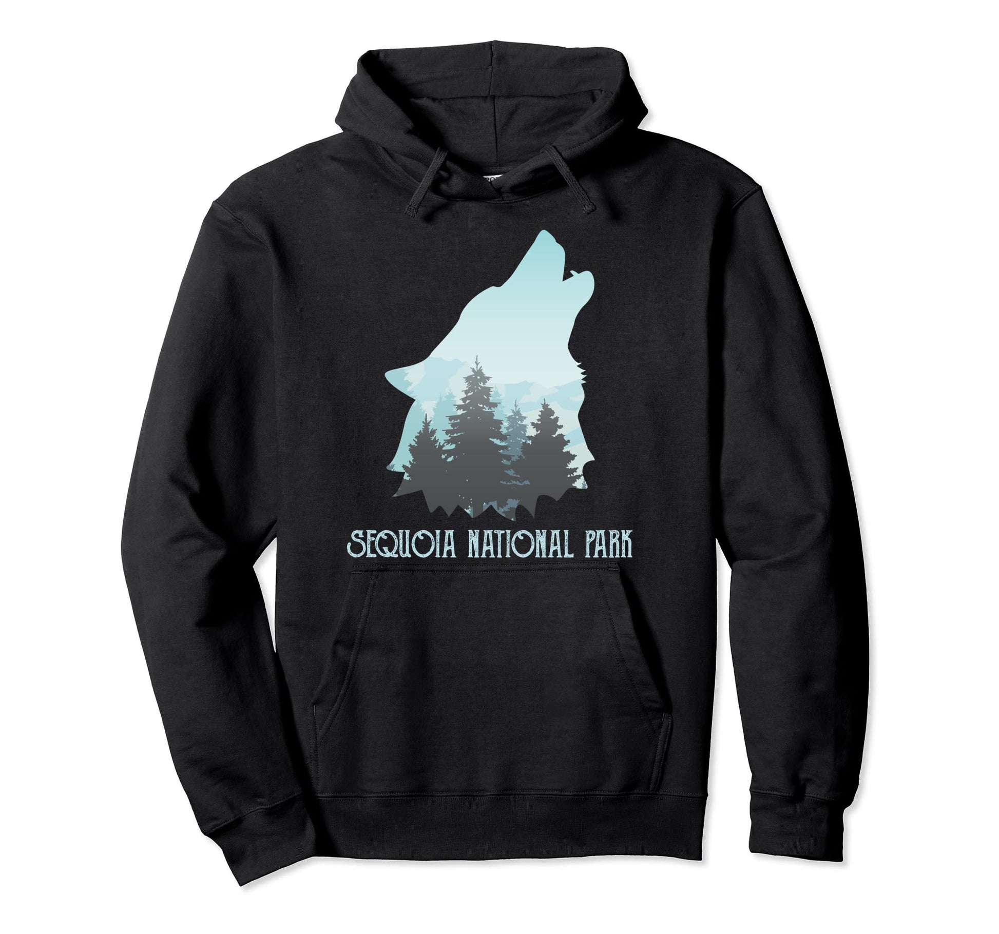 Sequoia National Park California Hoodie - Fun Novelty Design for Adults - T-Shirt, Sweatshirt, Hoodie