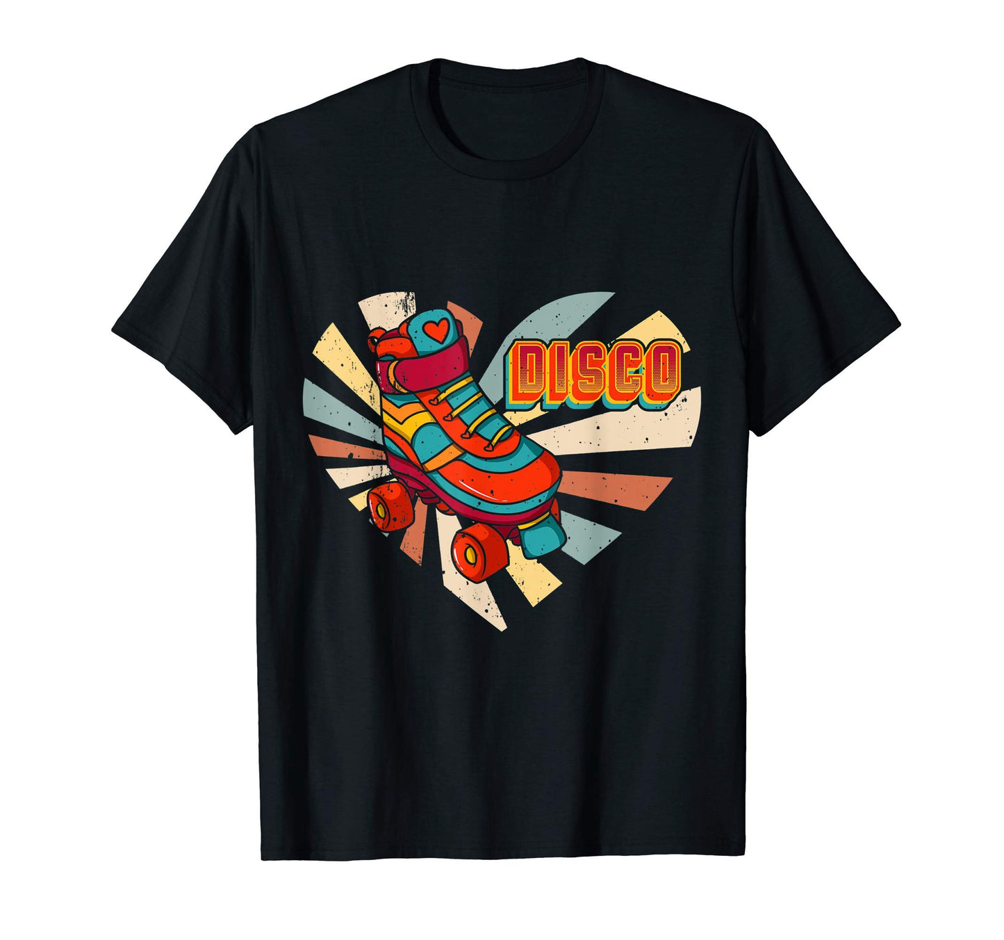 Disco Roller Love Skates Derby Skating T-Shirt - Trendy Graphic Unisex - T-Shirt, Sweatshirt, Hoodie