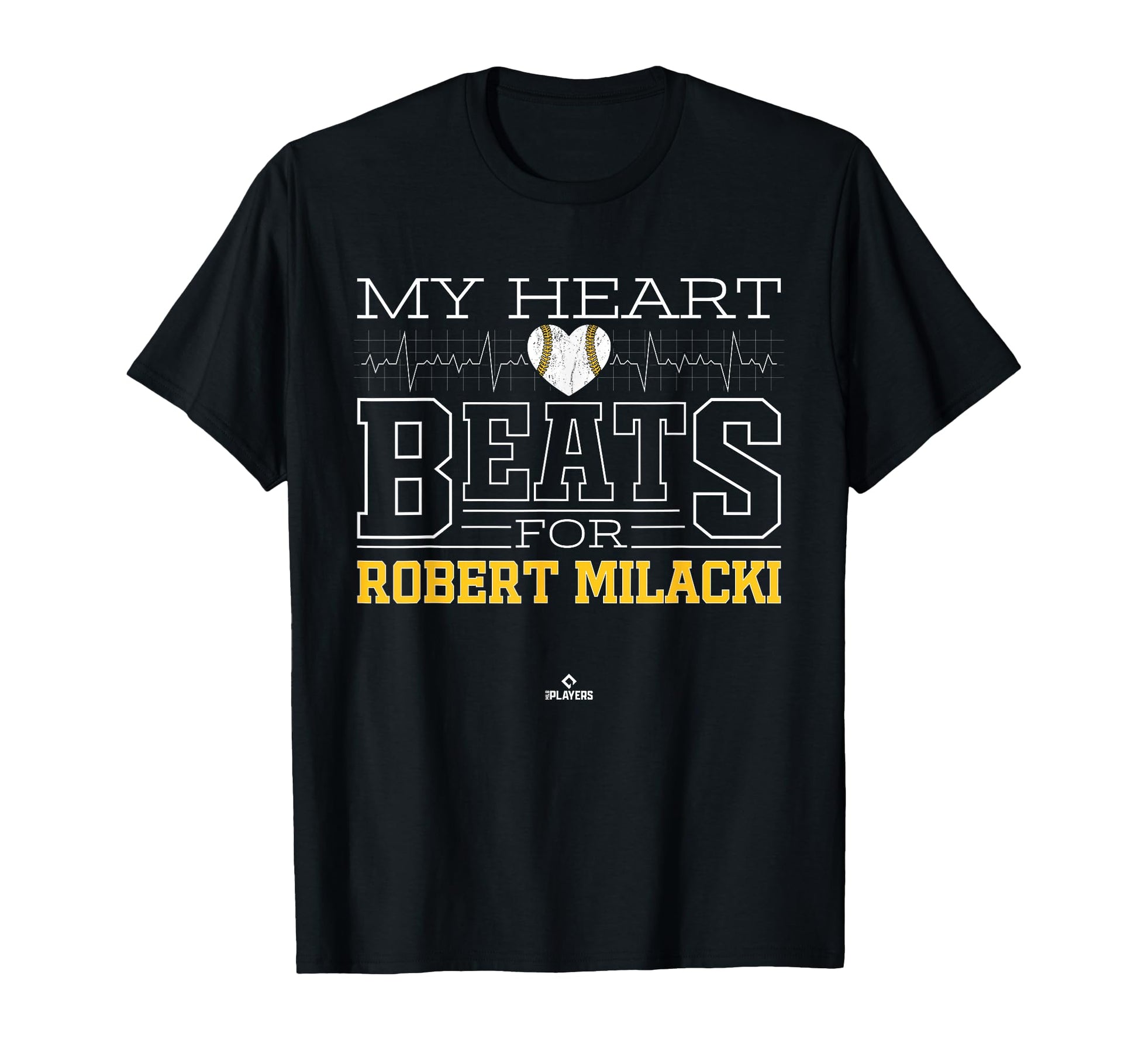 My Heart Beats Robert Milacki T-Shirt - Custom Art Print for Adults - T-Shirt, Sweatshirt, Hoodie