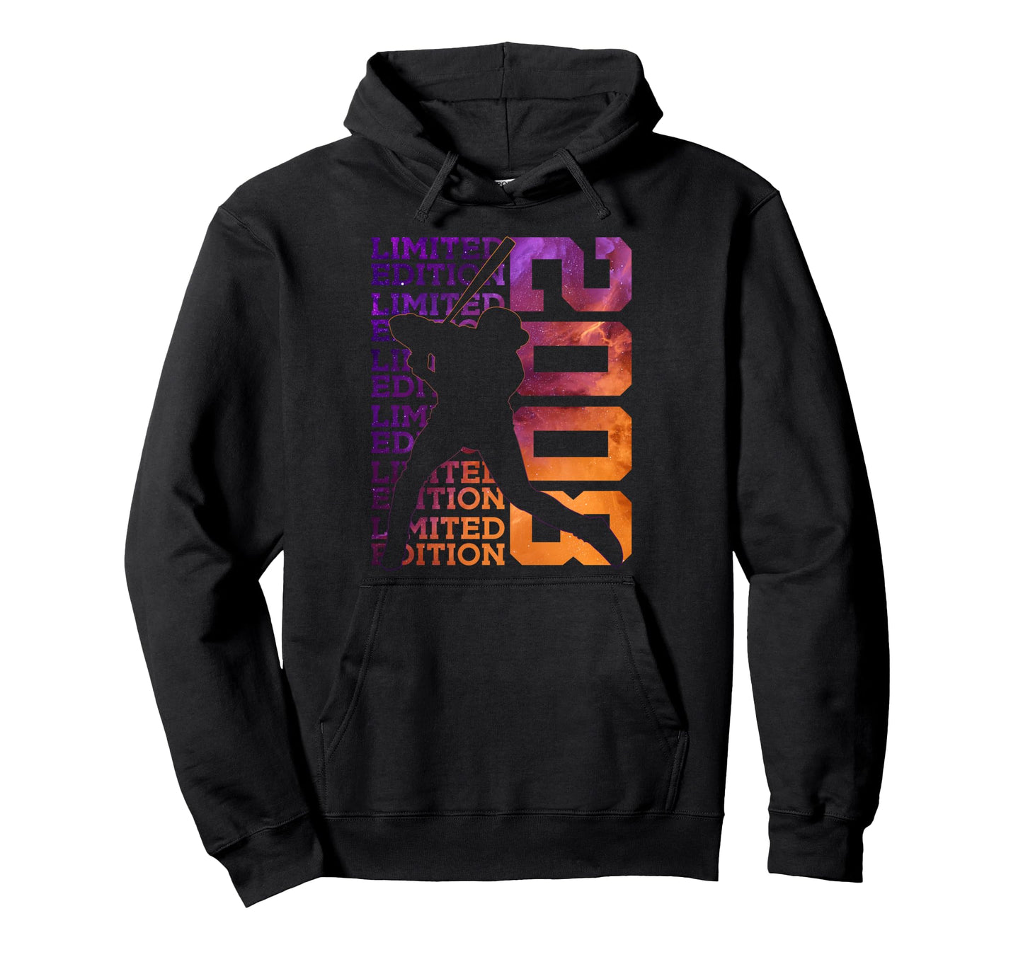 2008 Baseball 18Th Birthday Hoodie - Fun Novelty Design for Adults - T-Shirt, Sweatshirt, Hoodie