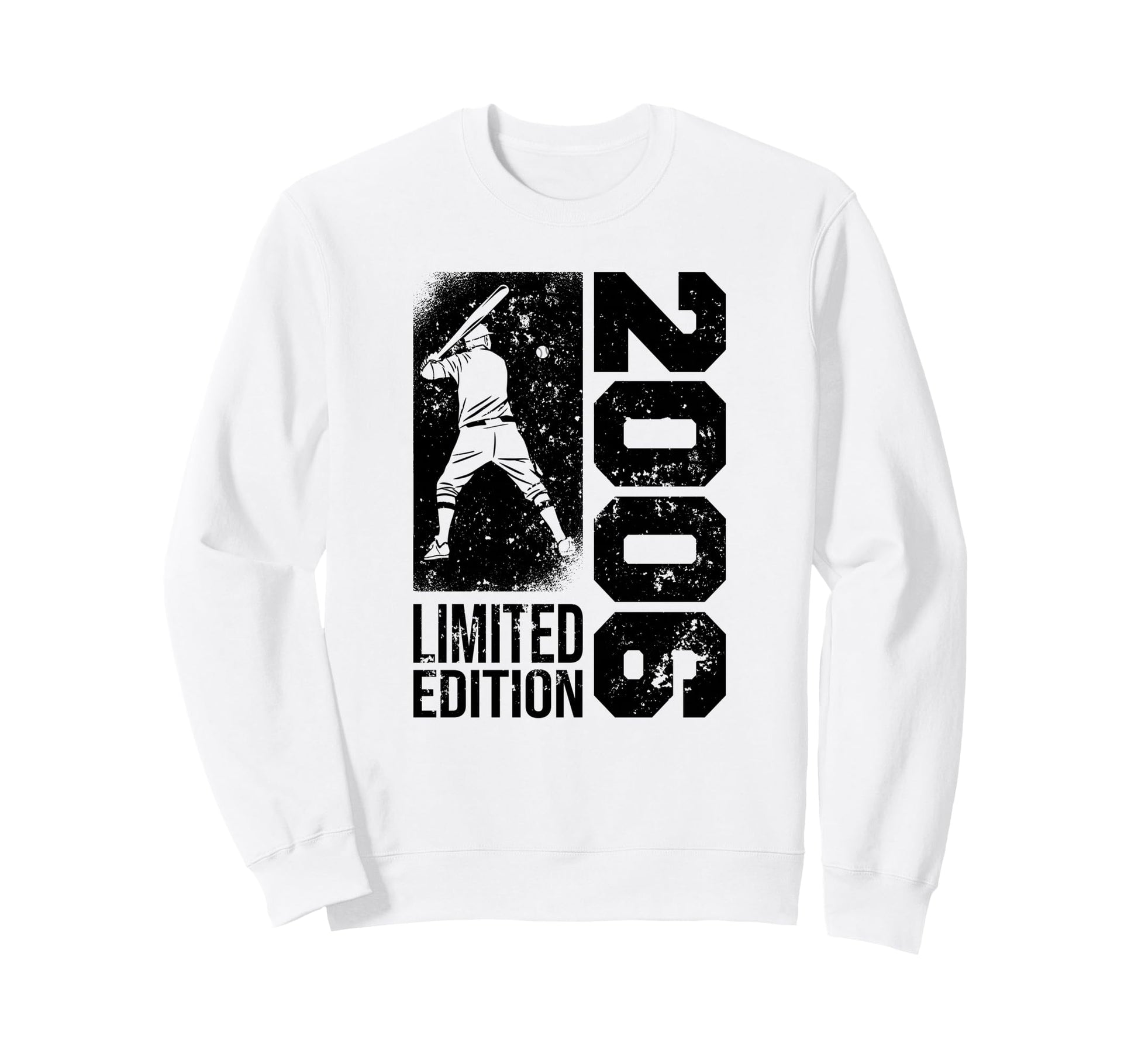 Baseball Player Born 2006 Birthday Sweatshirt - Streetwear Style Men Women - T-Shirt, Sweatshirt, Hoodie