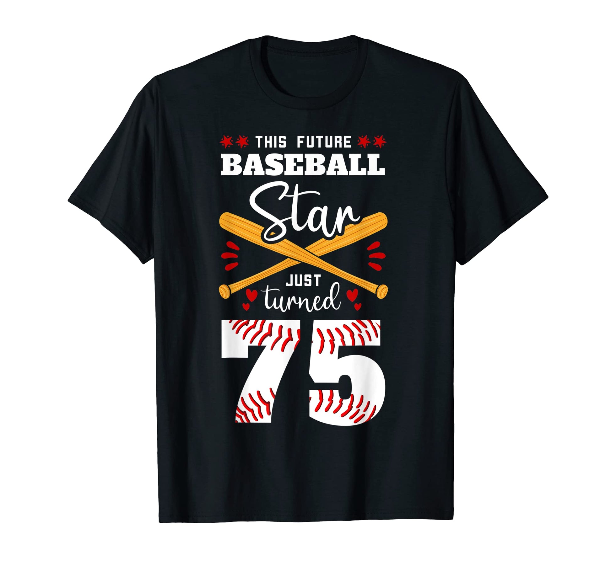 This Future Baseball Star Just T-Shirt - Streetwear Style for Adults - T-Shirt, Sweatshirt, Hoodie