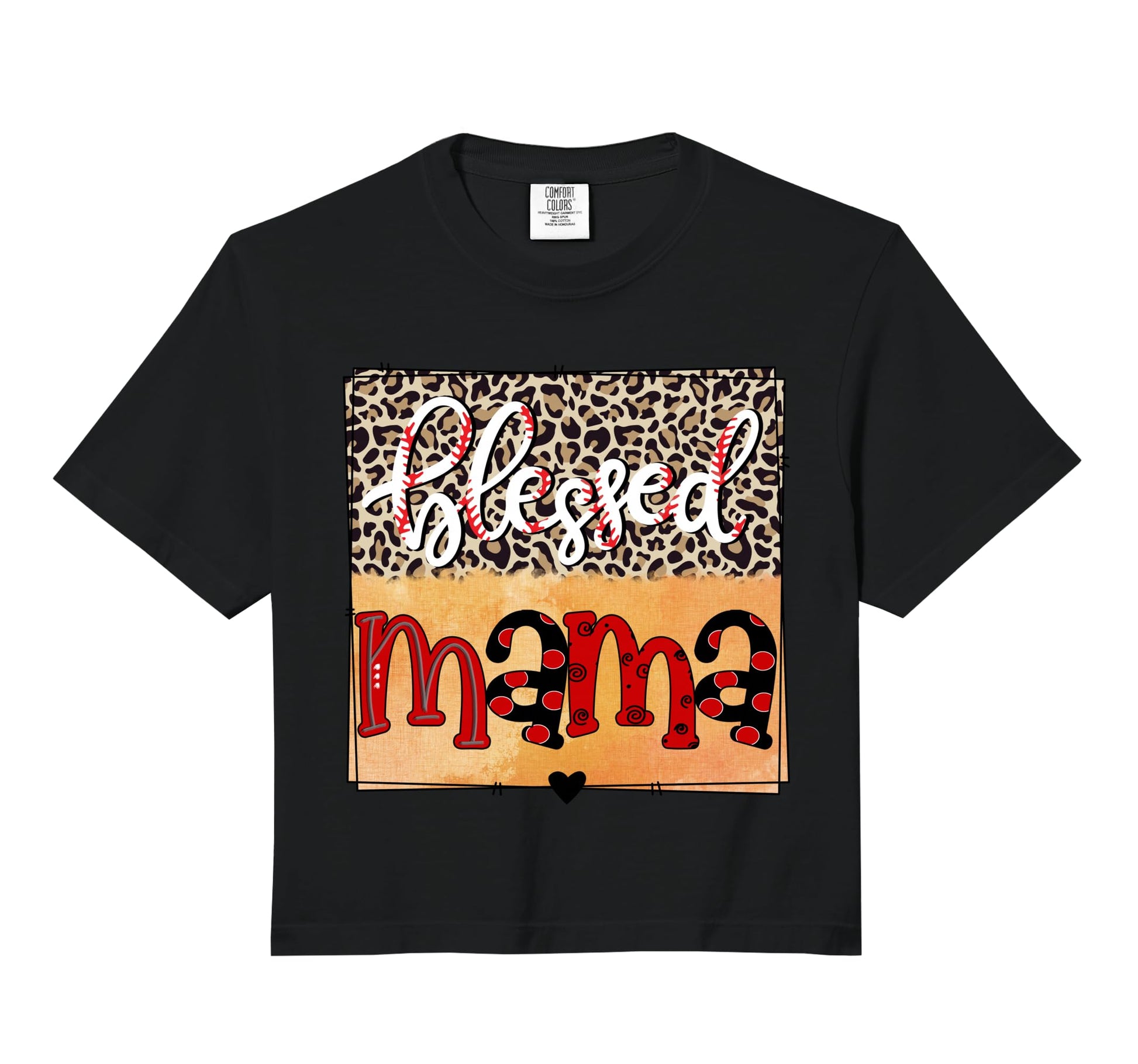 Blessed Mama Baseball Mom Softball Sweatshirt - Graphic Print for Adults - T-Shirt, Sweatshirt, Hoodie