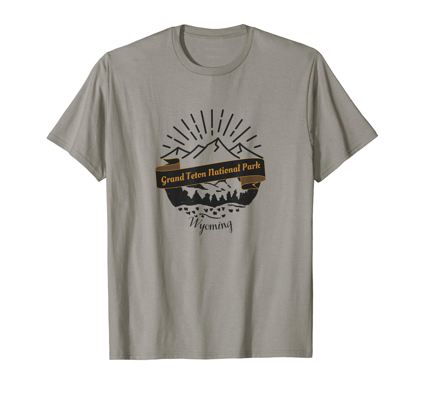 Grand Teton National Park Vacation Souvenir T-Shirt - Trendy Graphic Unisex - T-Shirt, Sweatshirt, Hoodie