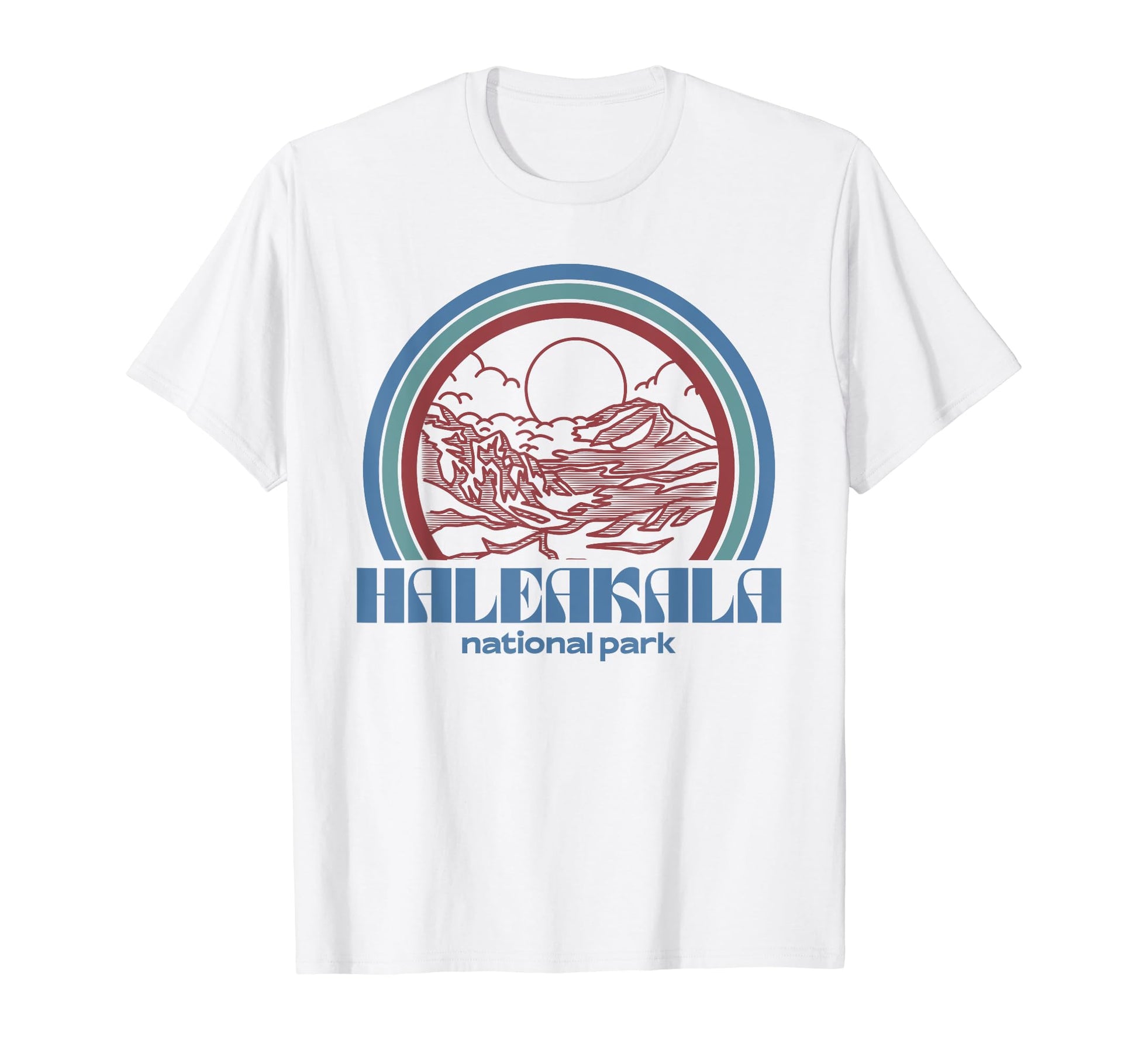Haleakala National Park Outdoor T-Shirt - Minimalist Print for Adults - T-Shirt, Sweatshirt, Hoodie