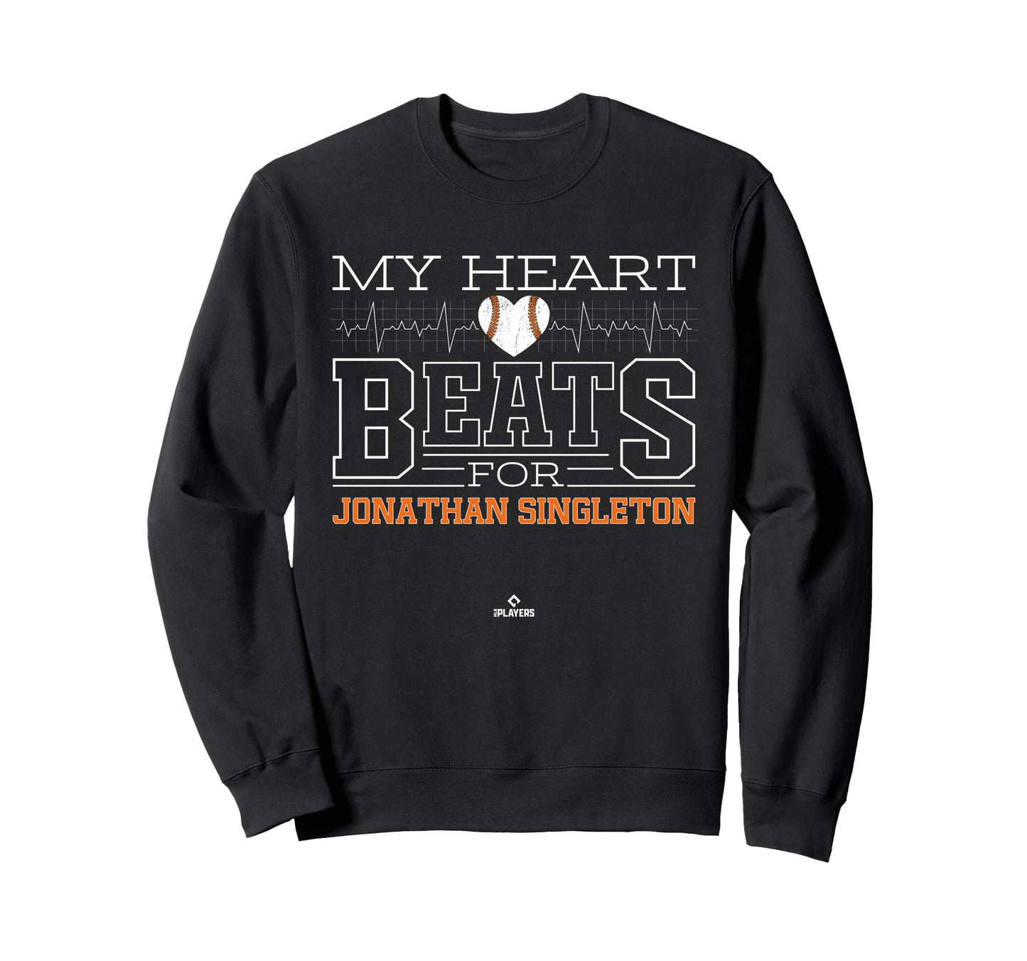My Heart Beats Jonathan Singleton Sweatshirt - Trendy Graphic for Adults - T-Shirt, Sweatshirt, Hoodie