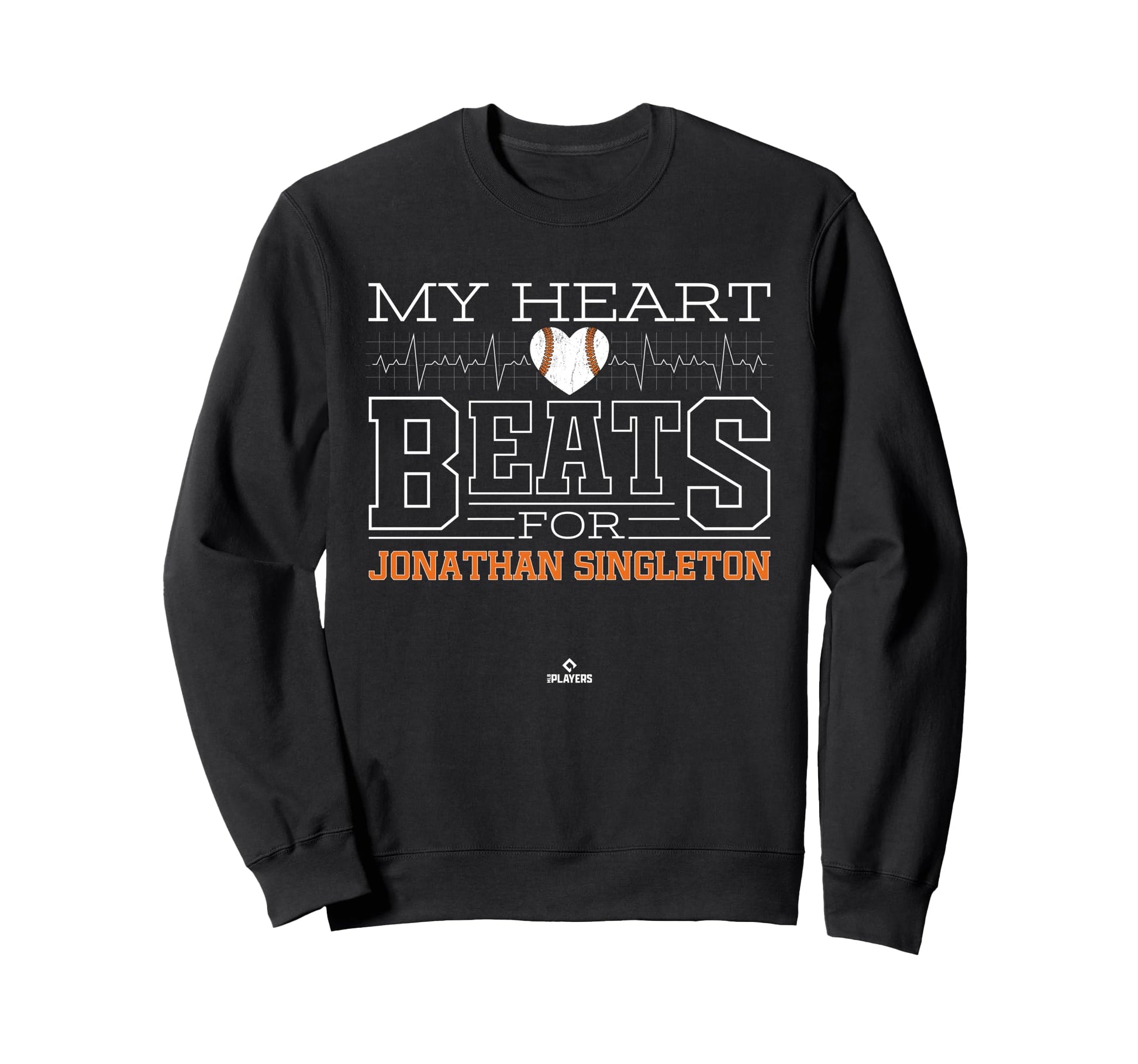My Heart Beats Jonathan Singleton Sweatshirt - Trendy Graphic for Adults - T-Shirt, Sweatshirt, Hoodie