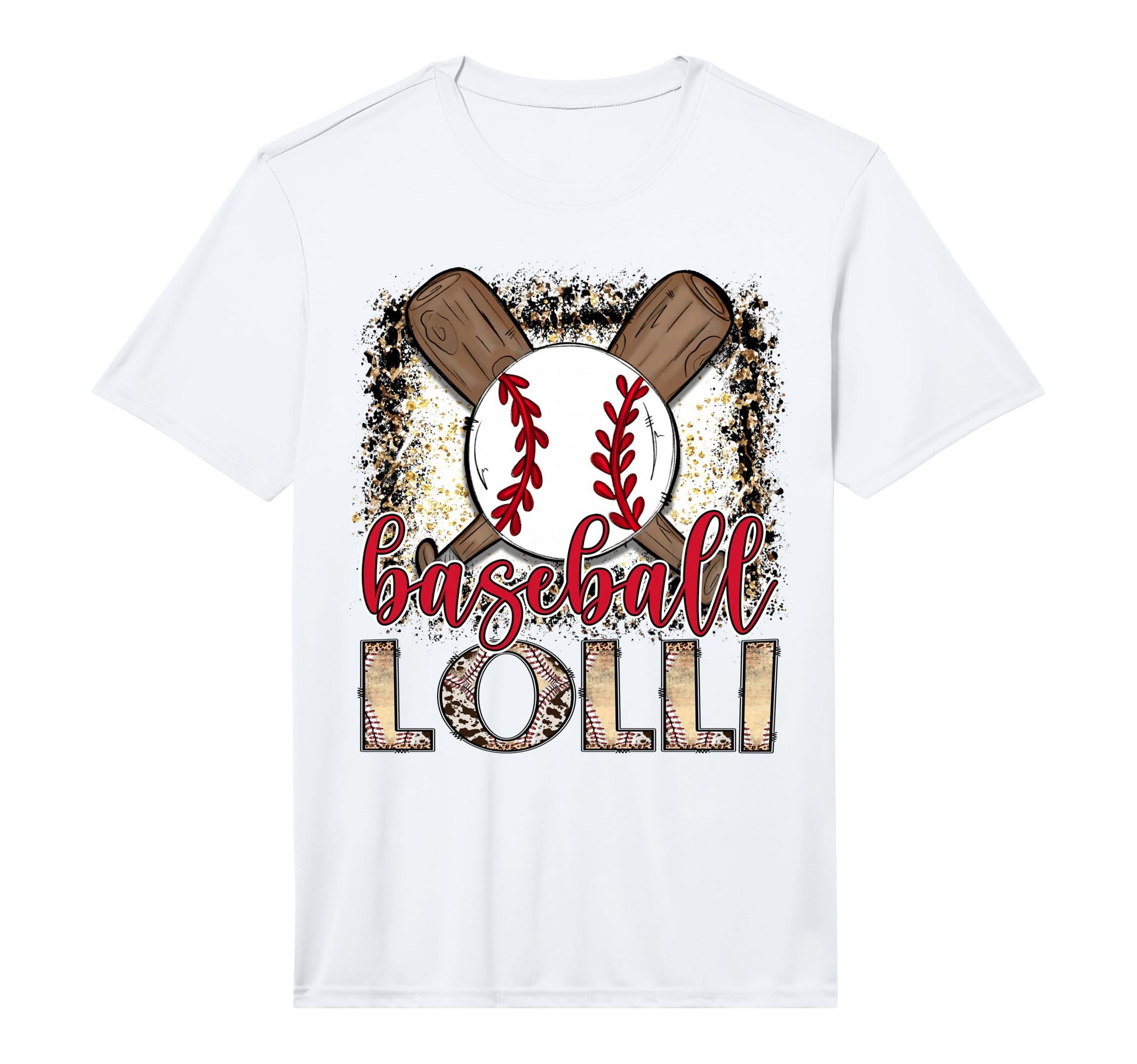 Baseball Lolli Leopard Proud Ball T-Shirt - Streetwear Style for Adults - T-Shirt, Sweatshirt, Hoodie