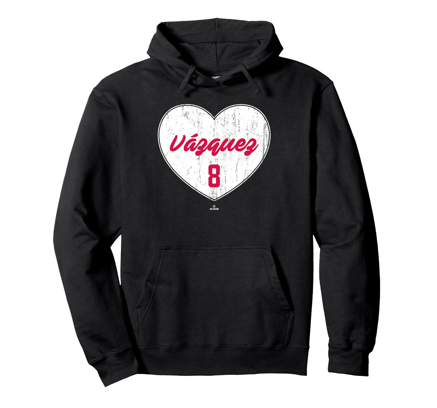 Distressed Heart Christian V Zquez Hoodie - Novelty Apparel for Adults - T-Shirt, Sweatshirt, Hoodie