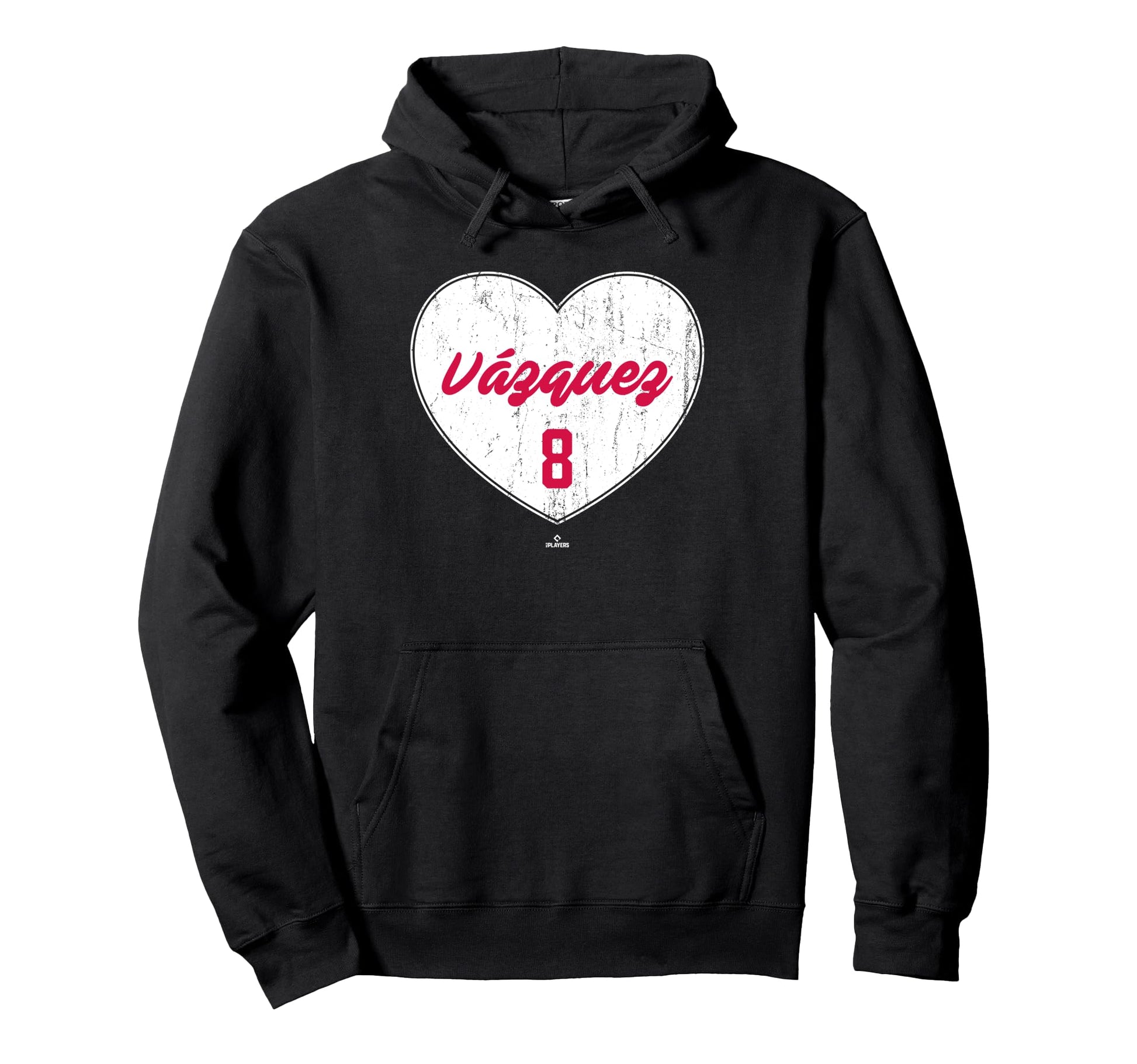 Distressed Heart Christian V Zquez Hoodie - Novelty Apparel for Adults - T-Shirt, Sweatshirt, Hoodie