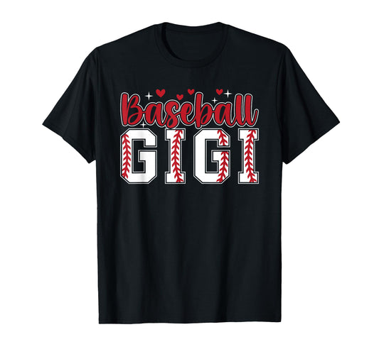 Baseball Gigi Proud Gigi Baseball T-Shirt - Novelty Apparel Men Women - T-Shirt, Sweatshirt, Hoodie