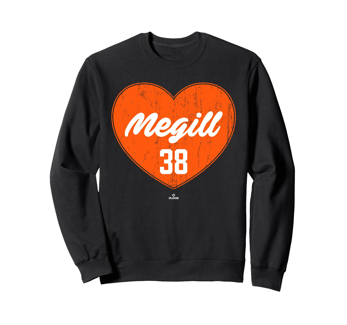 Distressed Heart Tylor Megill New Sweatshirt - Unique Graphic for Adults - T-Shirt, Sweatshirt, Hoodie