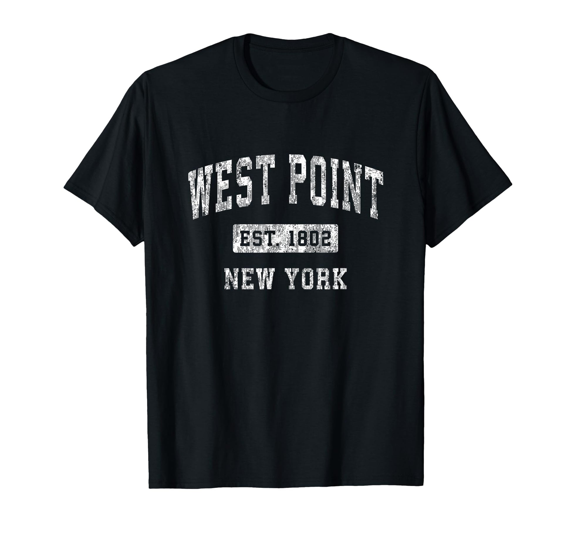 West Point New York Ny Established Sports T-Shirt - Graphic Print Unisex - T-Shirt, Sweatshirt, Hoodie