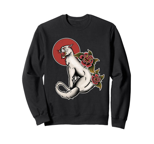 American Traditional Albino Sweatshirt - Casual Everyday Wear Men Women - T-Shirt, Sweatshirt, Hoodie