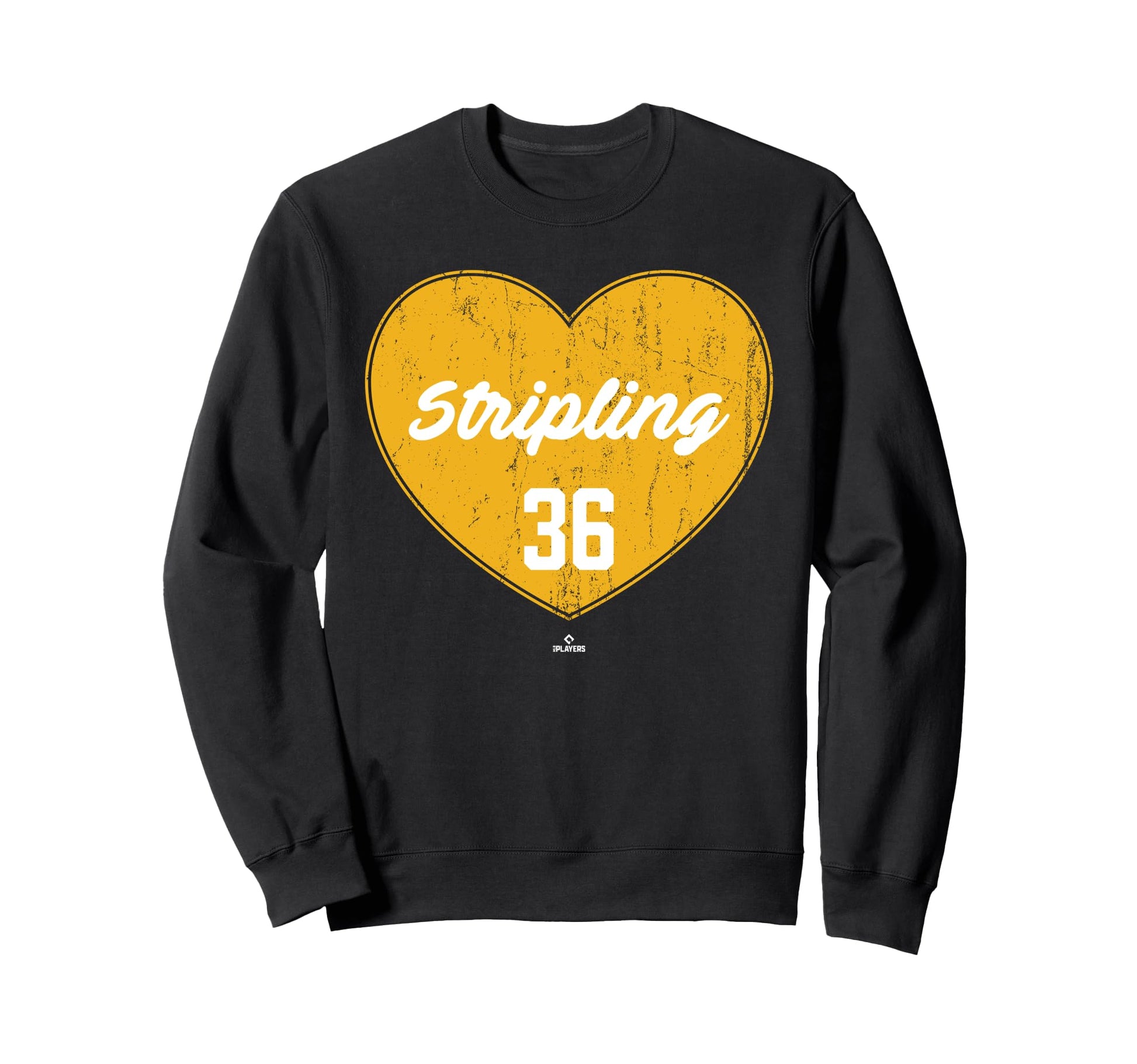 Distressed Heart Ross Stripling Sweatshirt - Unique Graphic Men Women - T-Shirt, Sweatshirt, Hoodie