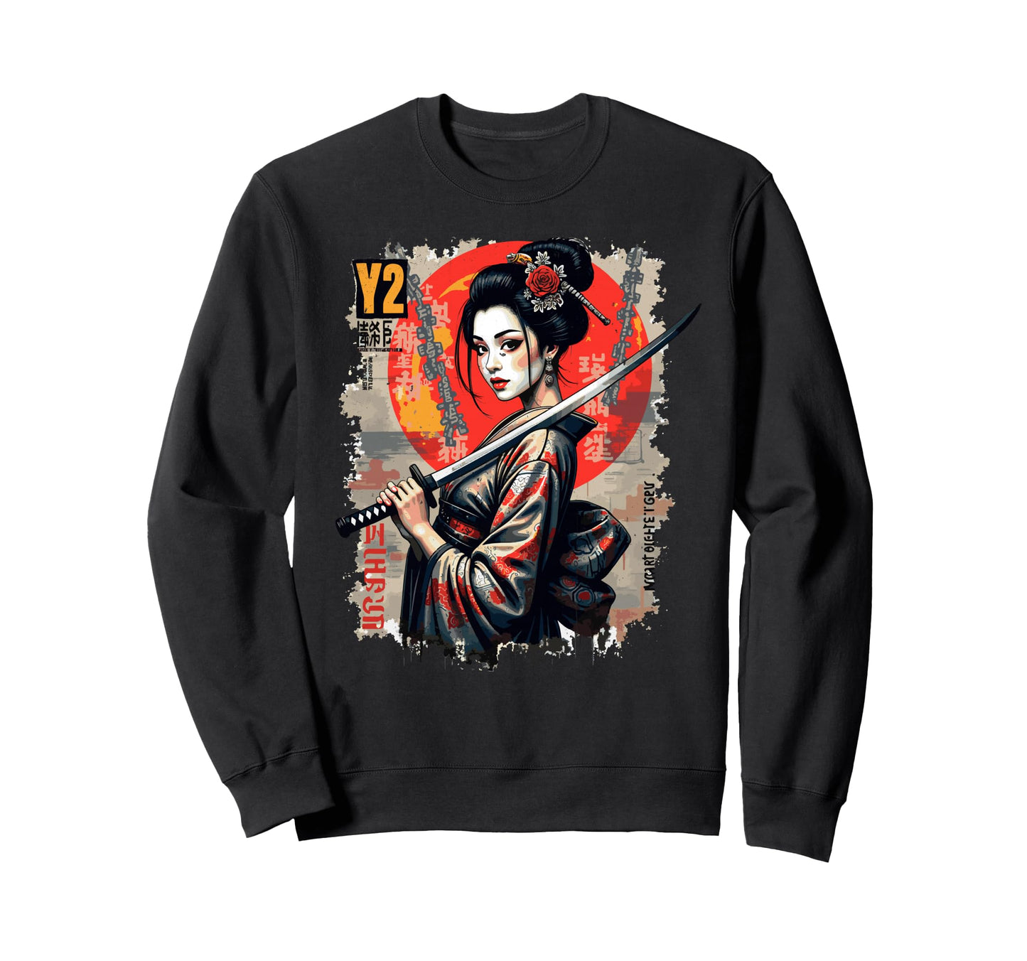 Hip Hop Y2K Hipster Edgy Urban Sweatshirt - Graphic Print Men Women - T-Shirt, Sweatshirt, Hoodie