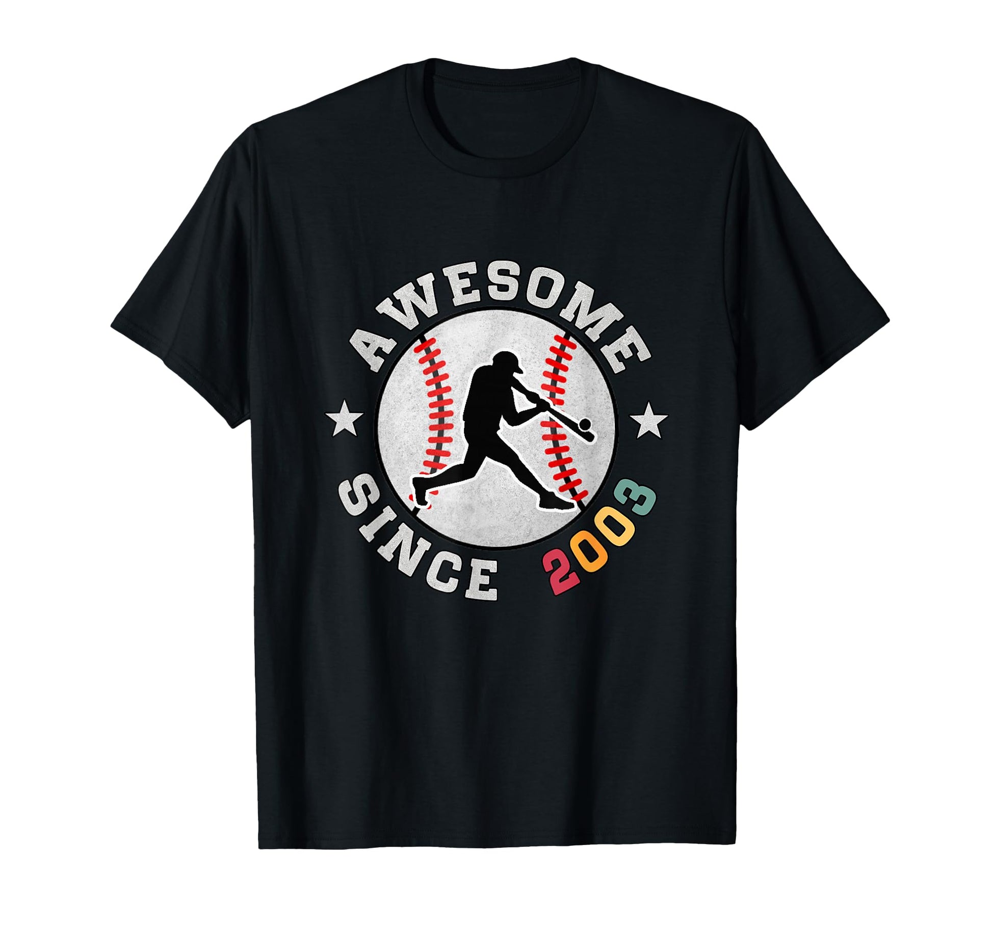 Birthday Baseball Lover Gift 23 T-Shirt - Custom Art Print for Adults - T-Shirt, Sweatshirt, Hoodie